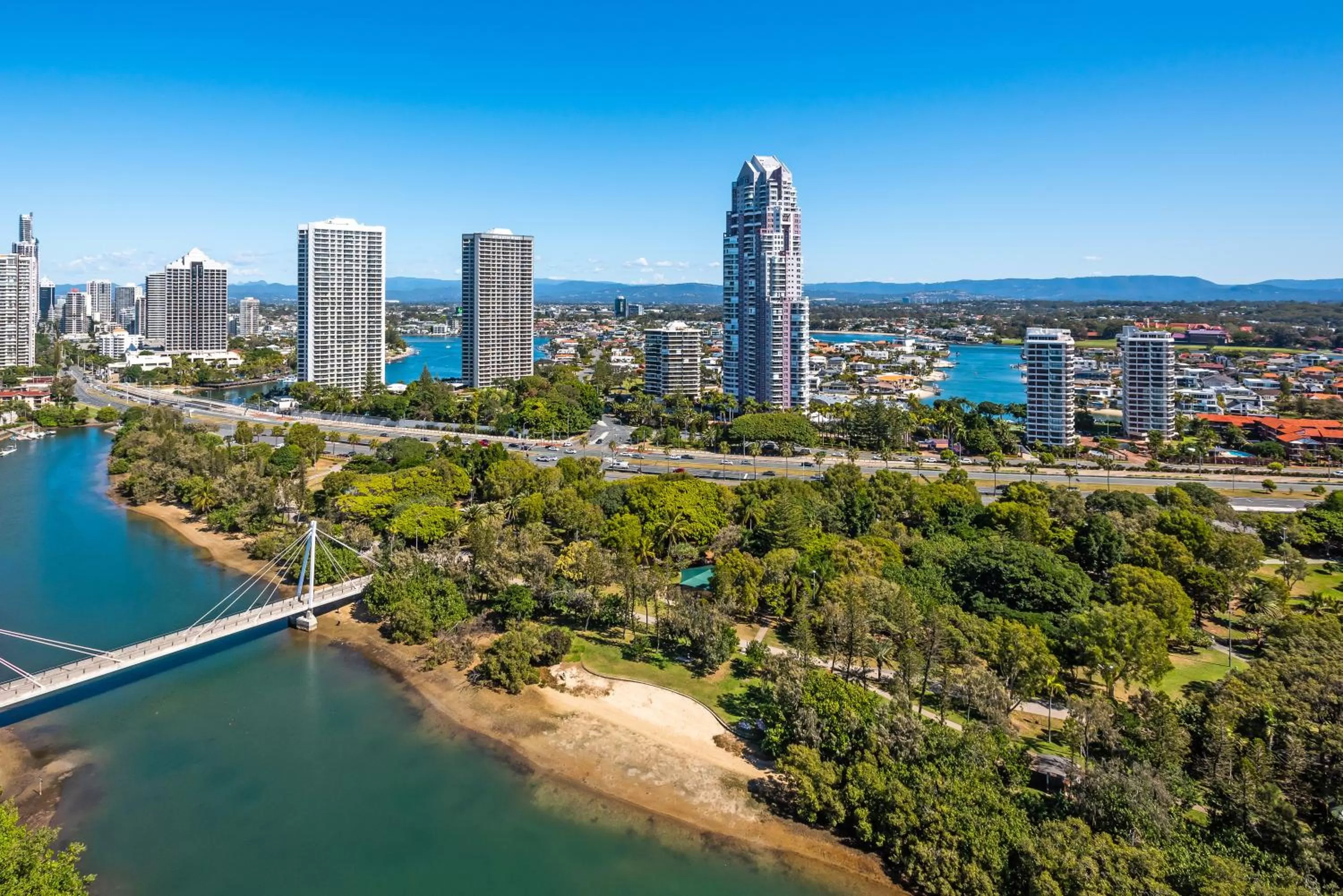 Bird's eye view in The Waterford on Main Beach