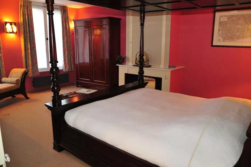 Bed in B&B Huis ´T Schaep