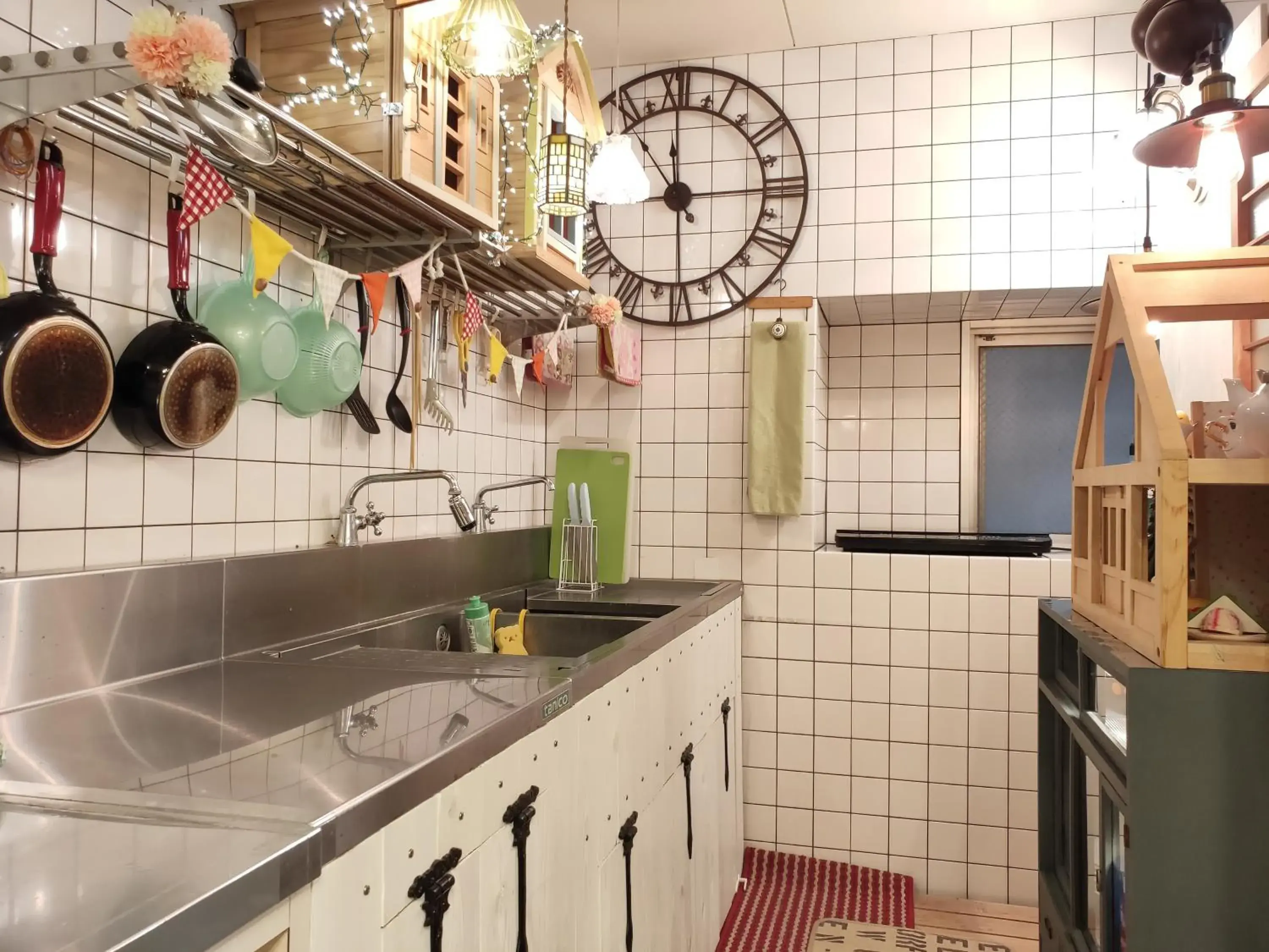 Kitchen/Kitchenette in Dyeing and Hostel Nakashimaya