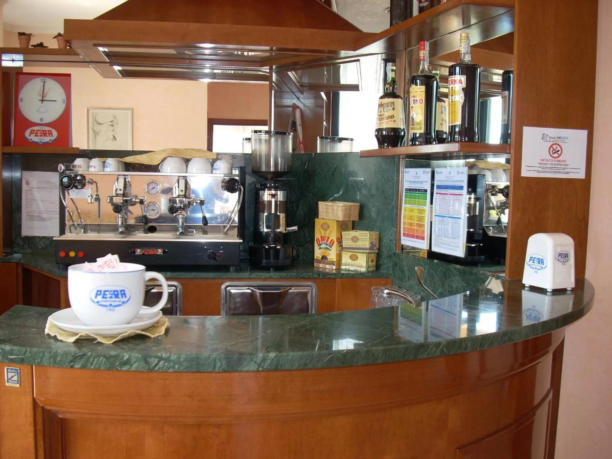 Lounge or bar in Hotel Margherita