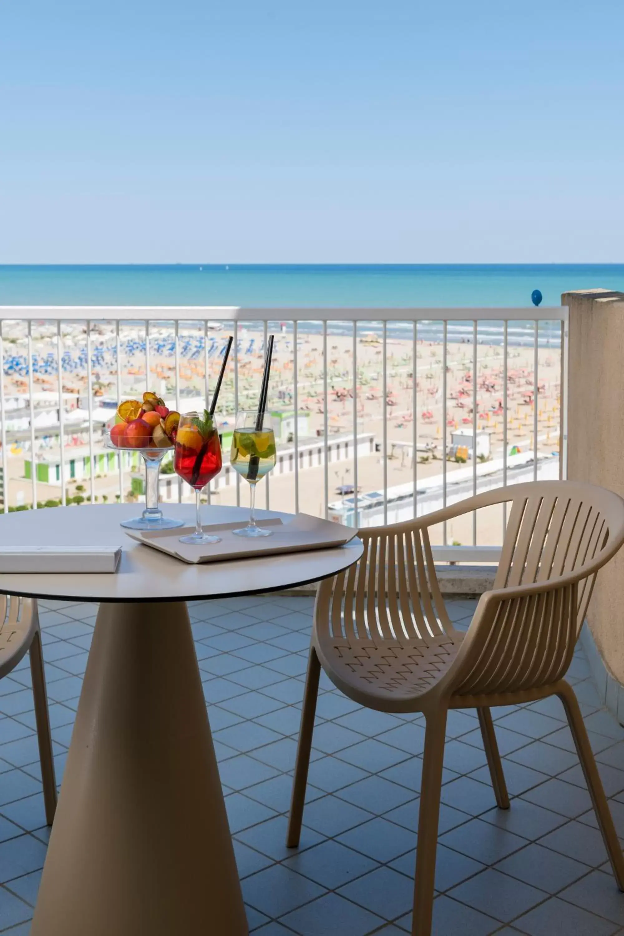 Balcony/Terrace in Savoia Hotel Rimini