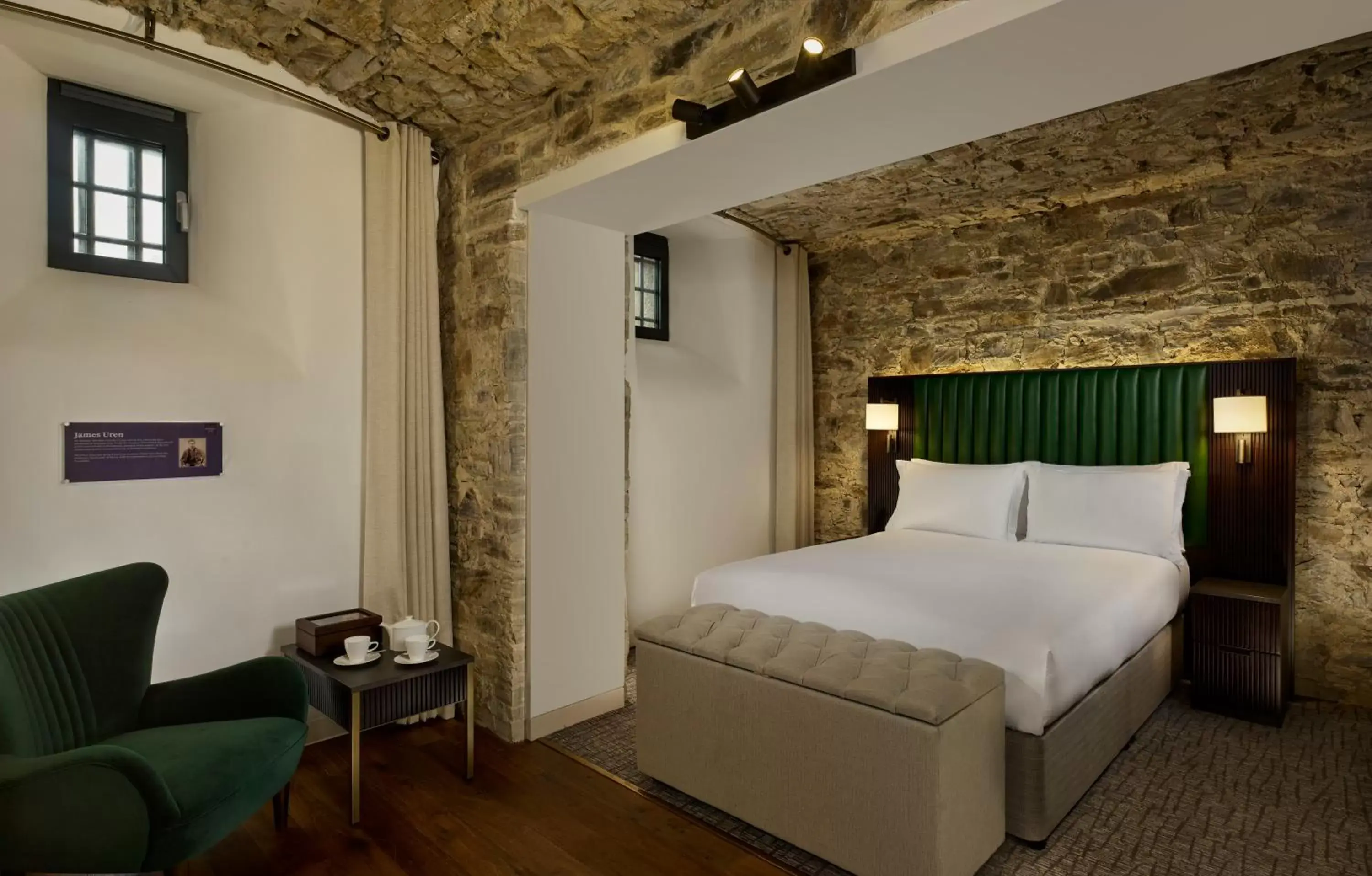 Bed in Bodmin Jail Hotel Bed in Bodmin Jail Hotel