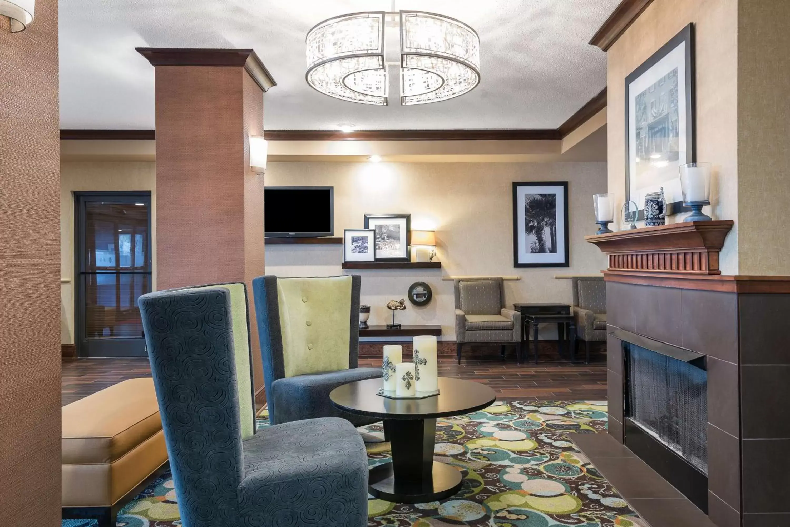 Lobby or reception, Lobby/Reception in Hampton Inn & Suites Florence Center