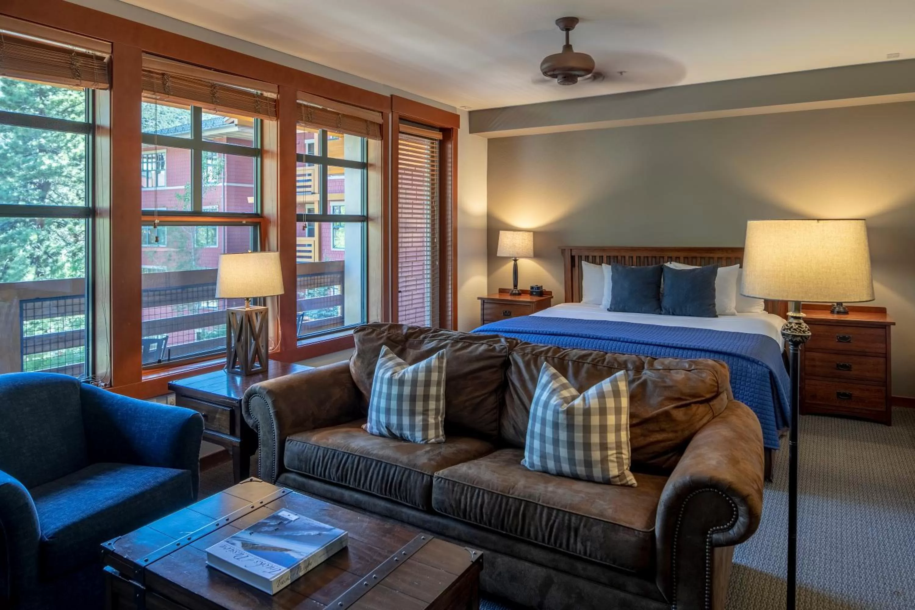 Bed in The Village Lodge