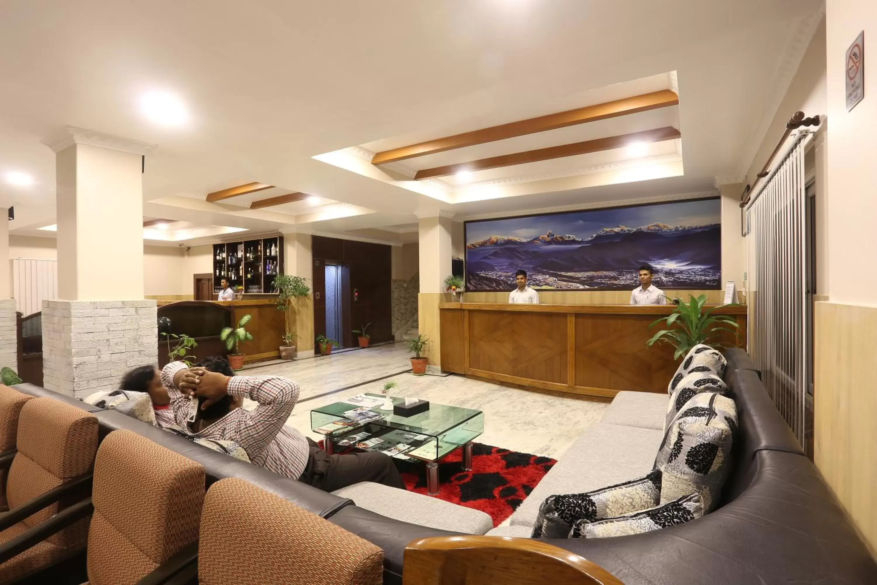 Lobby or reception, Lounge/Bar in Pokhara Choice Inn