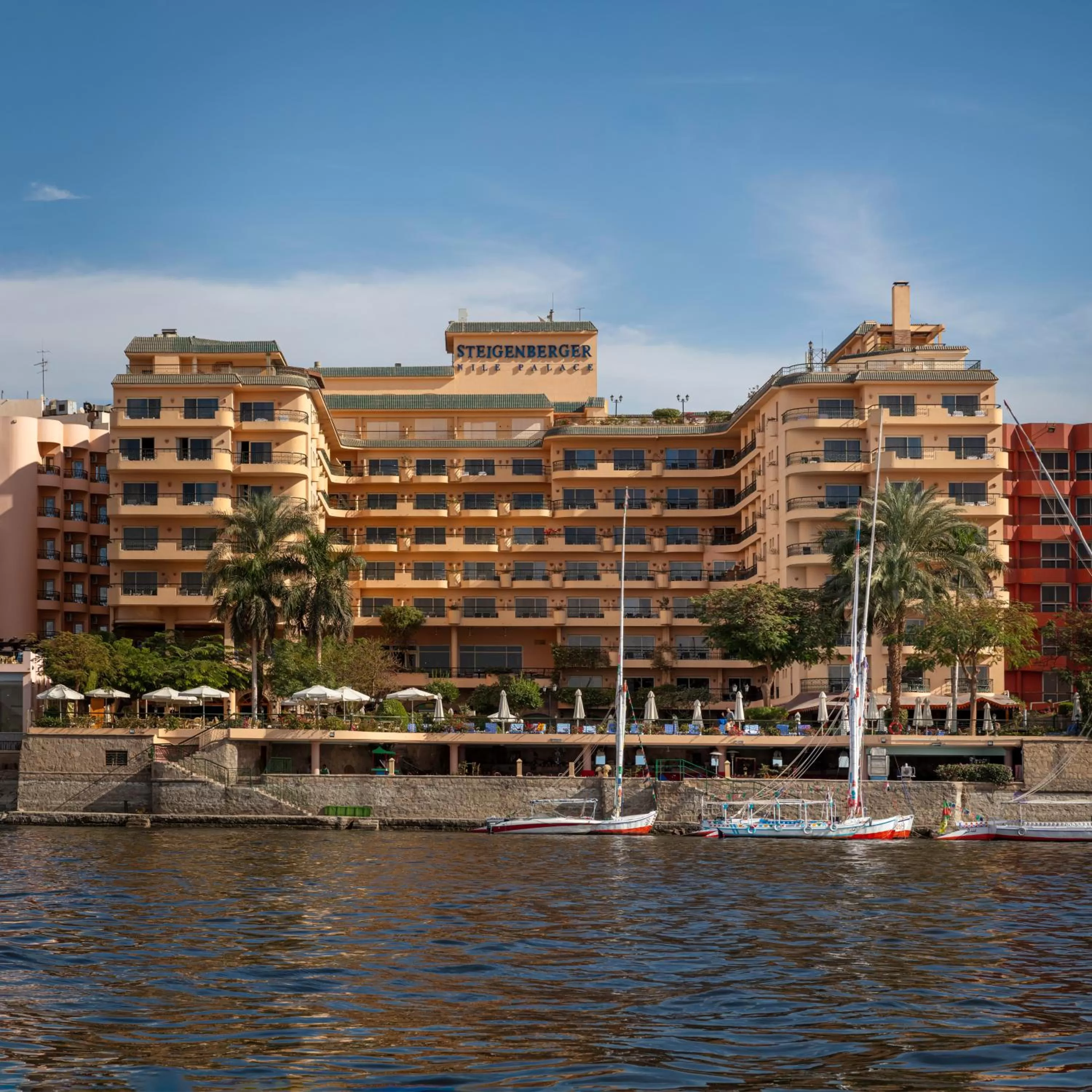 Property building in Steigenberger Nile Palace Luxor - Convention Center