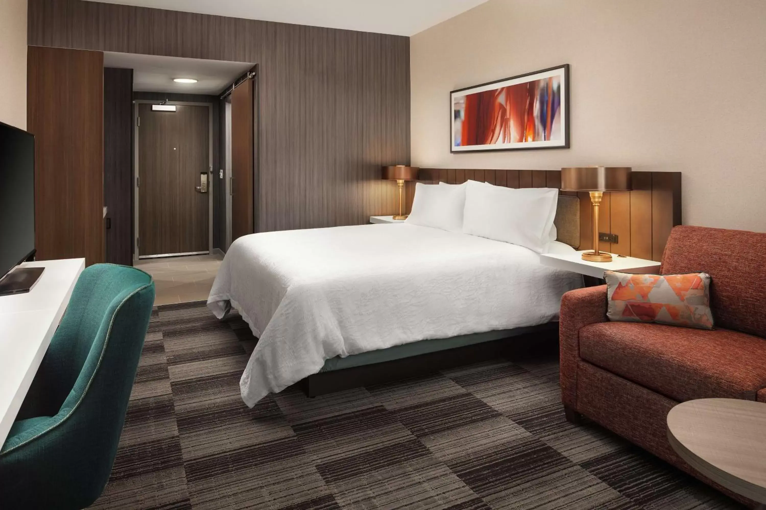 Bedroom, Bed in Hilton Garden Inn Sacramento Airport Natomas