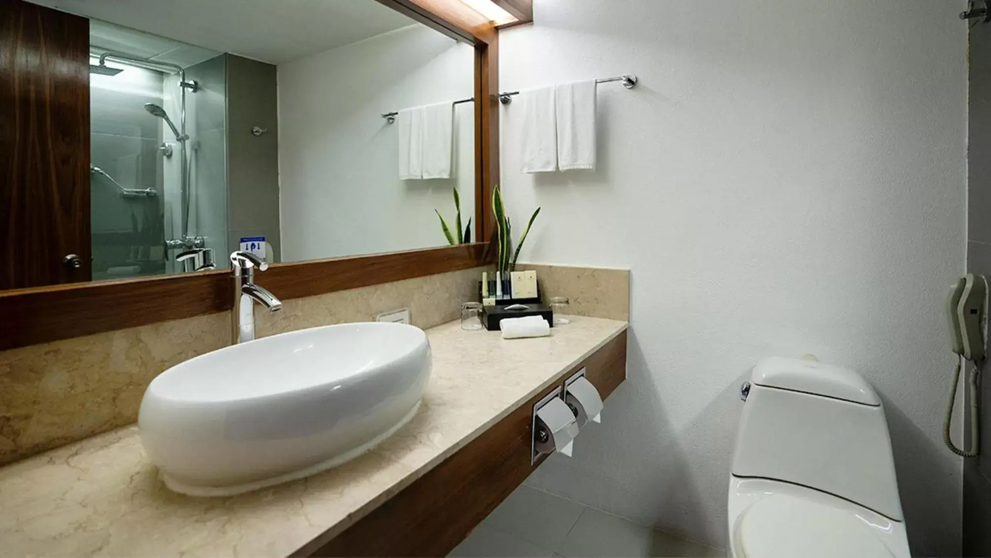 Bathroom in Marco Polo Plaza Cebu