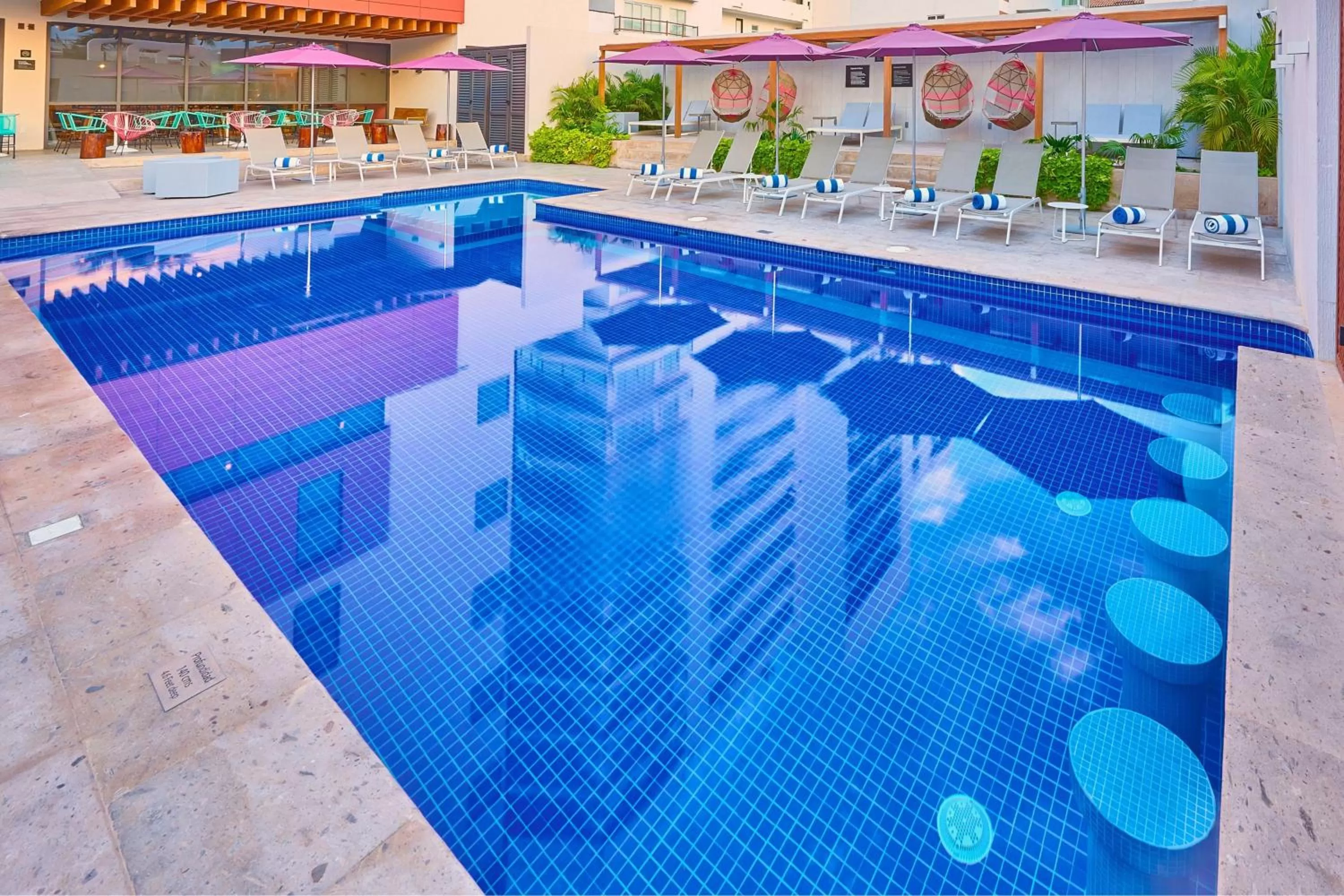 Swimming pool in City Express Plus by Marriott Puerto Vallarta