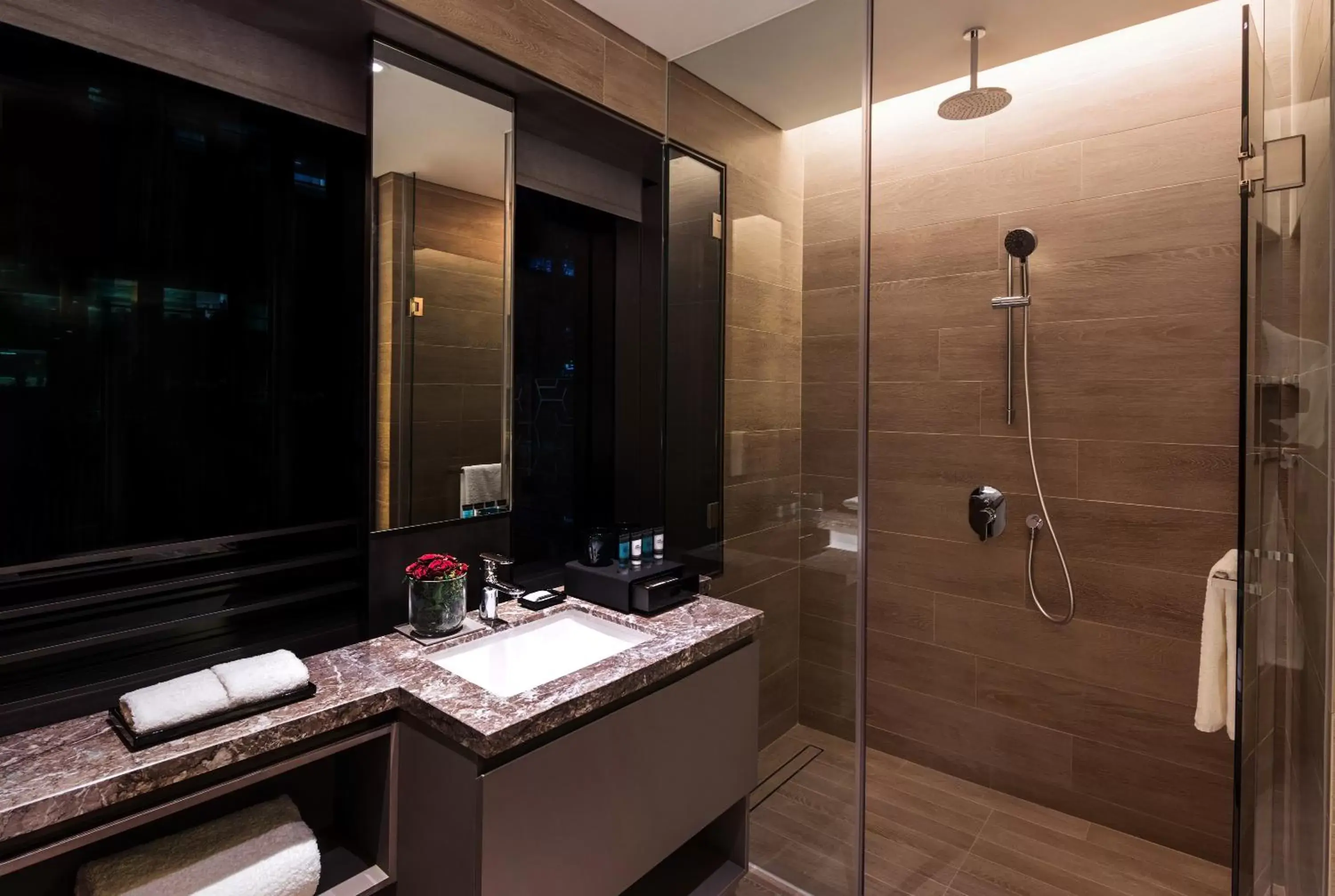 Shower, Bathroom in Dao by Dorsett AMTD Singapore