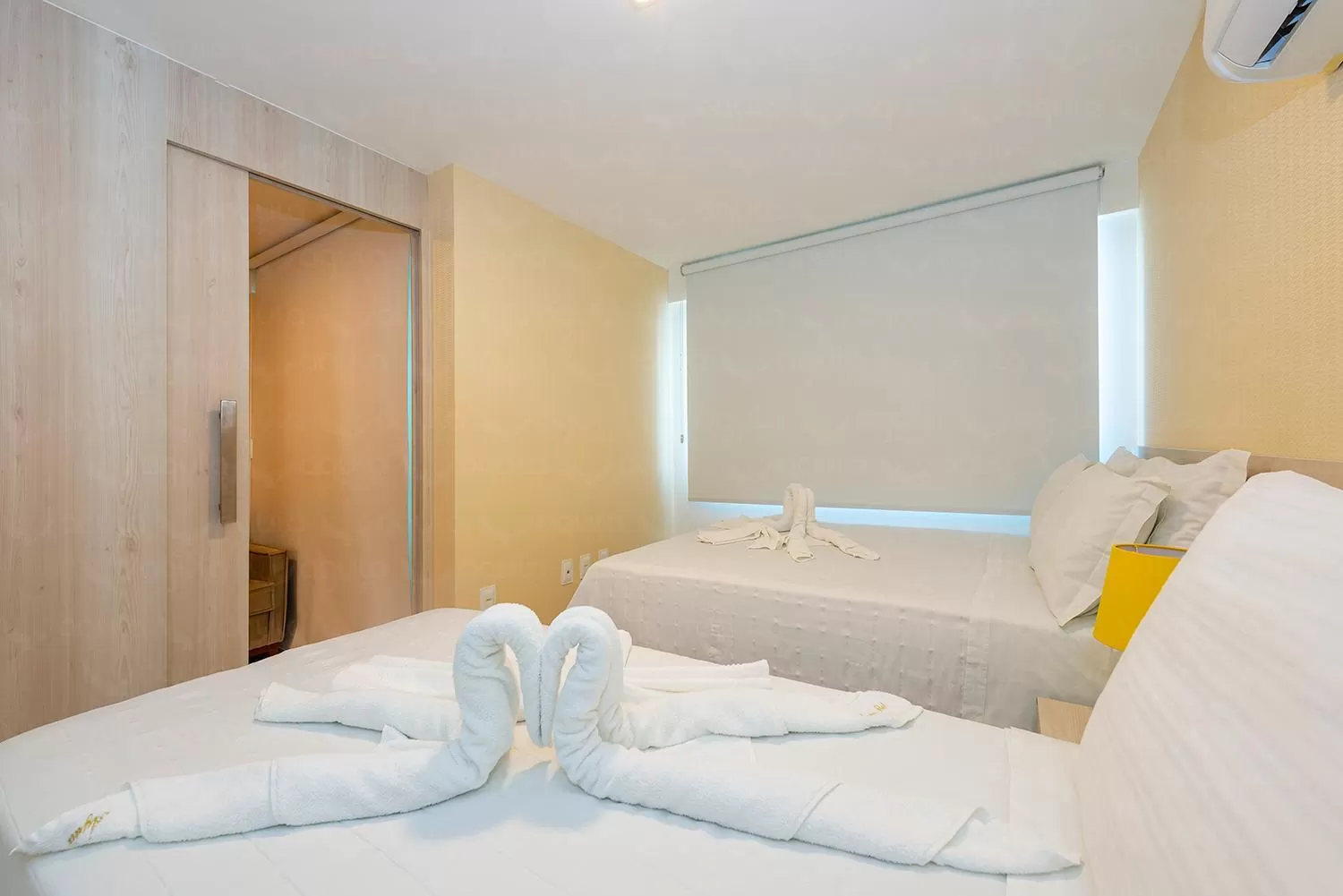 Bed in Águia Flats Pousada