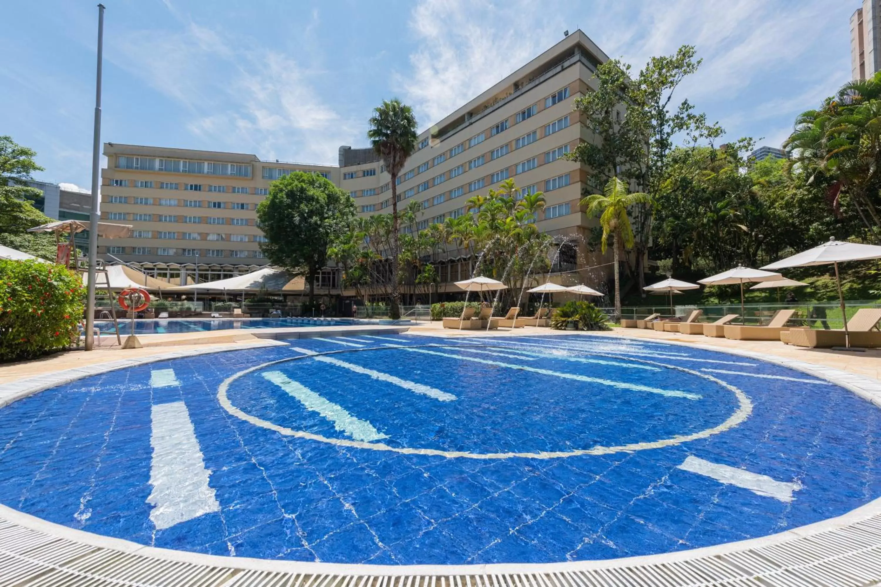 Swimming Pool in Hotel Intercontinental Medellín, an IHG Hotel