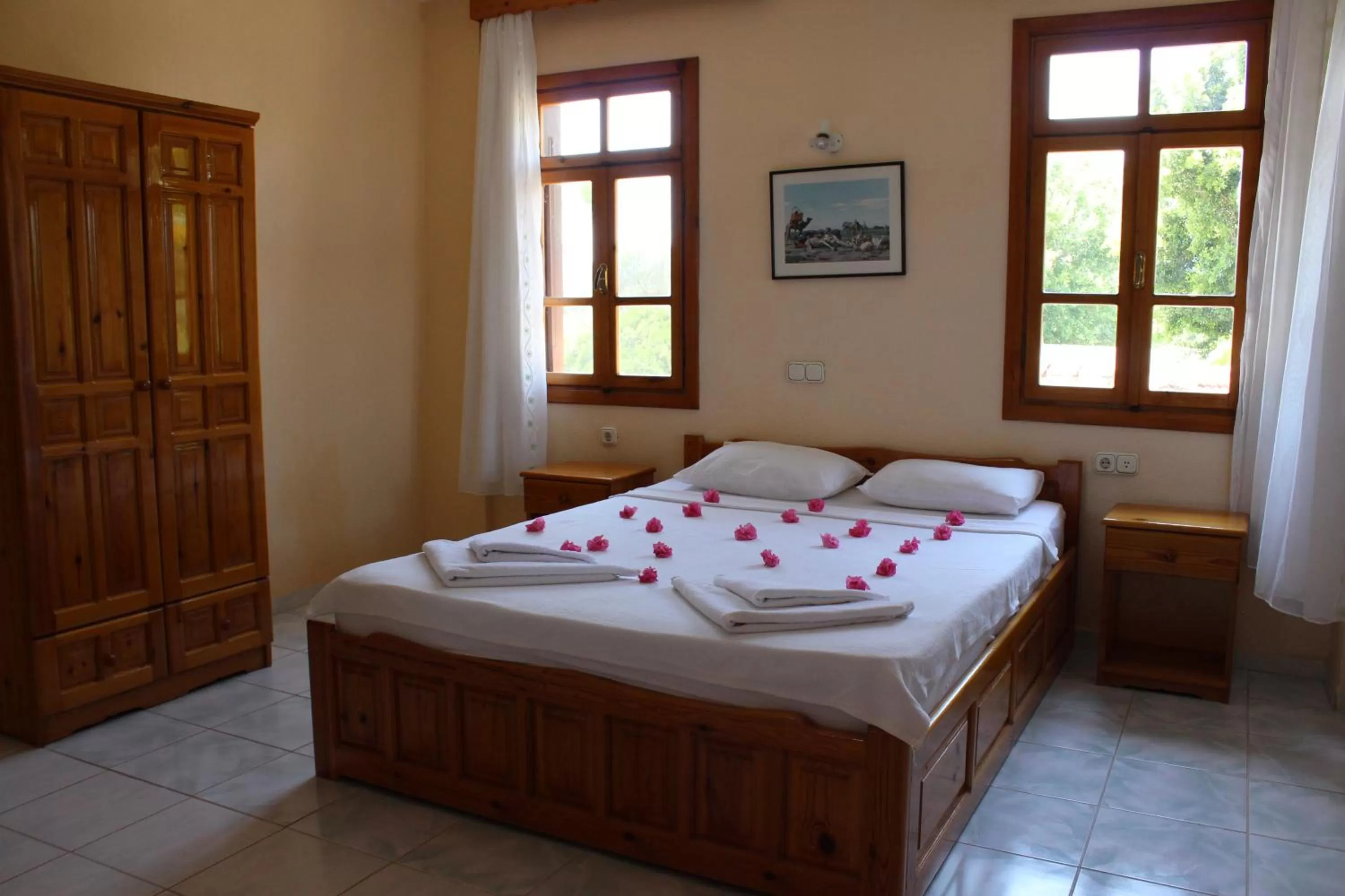 Bed in Summer Life Villa Apart