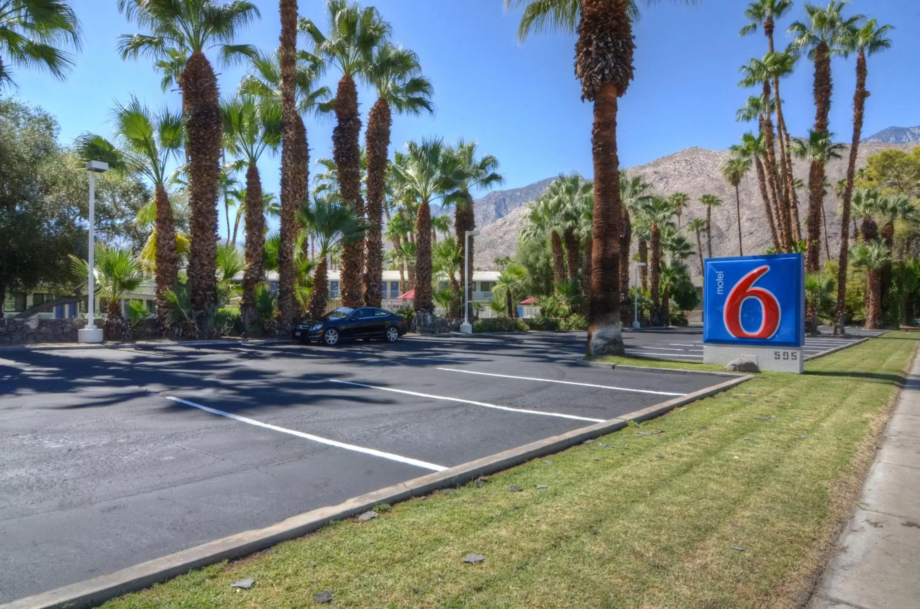 View (from property/room) in Motel 6-Palm Springs, CA - East - Palm Canyon