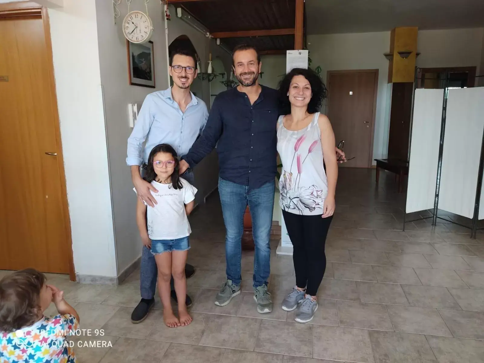 Family in B&B Borgo Pileri