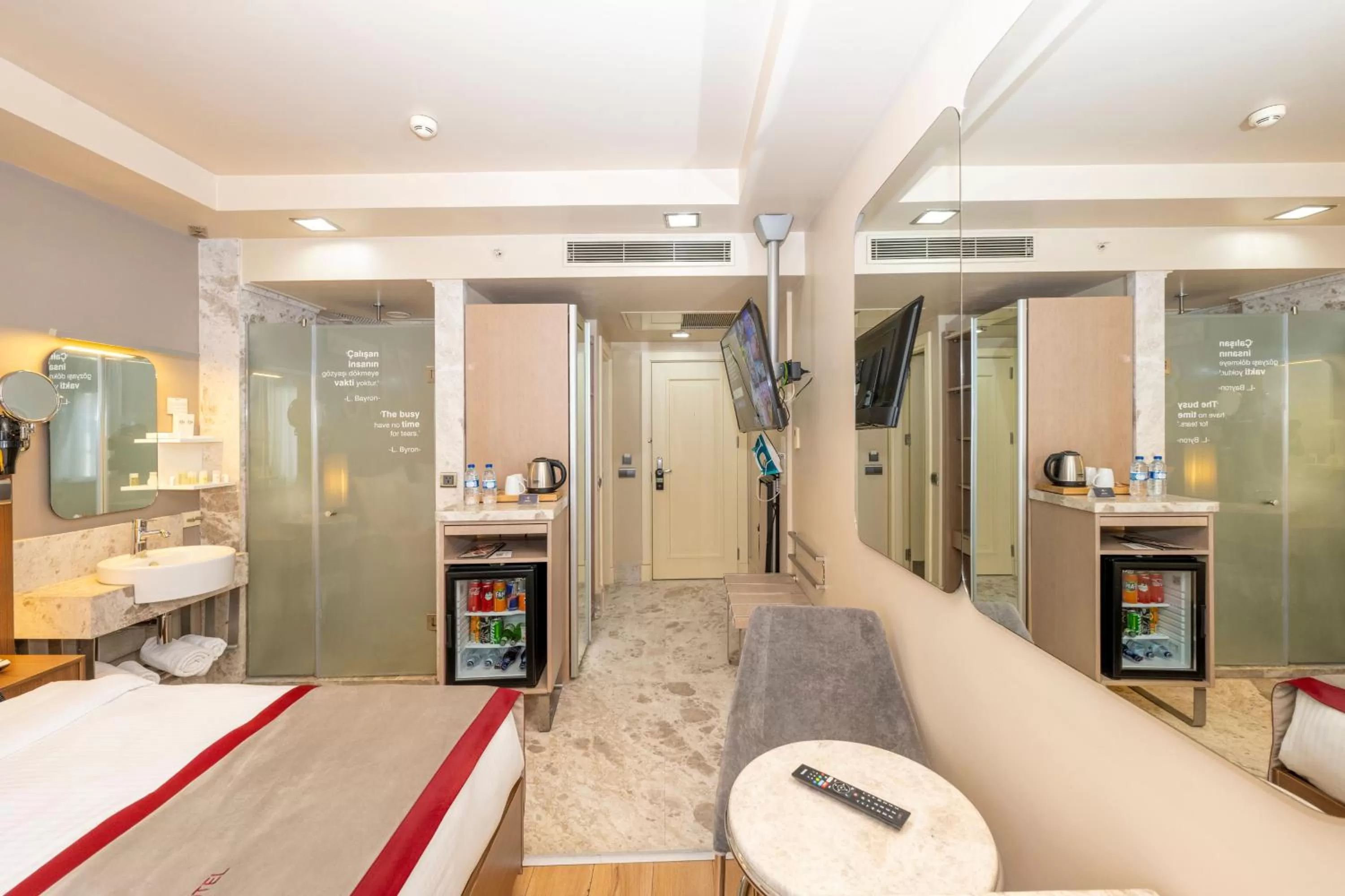 Photo of the whole room in Ramada By Wyndham Istanbul Pera Taksim