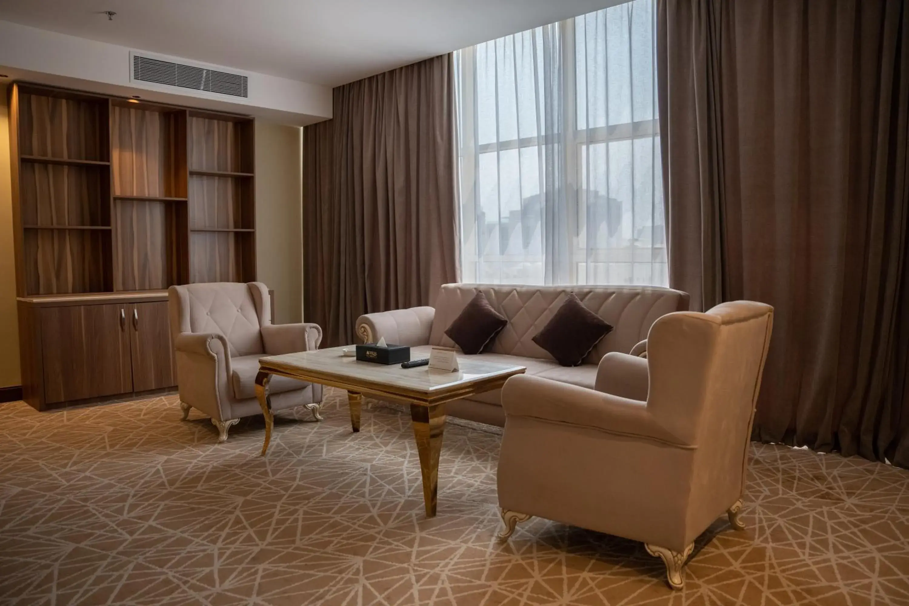 Living room, Seating Area in Address Al Hamra Hotel