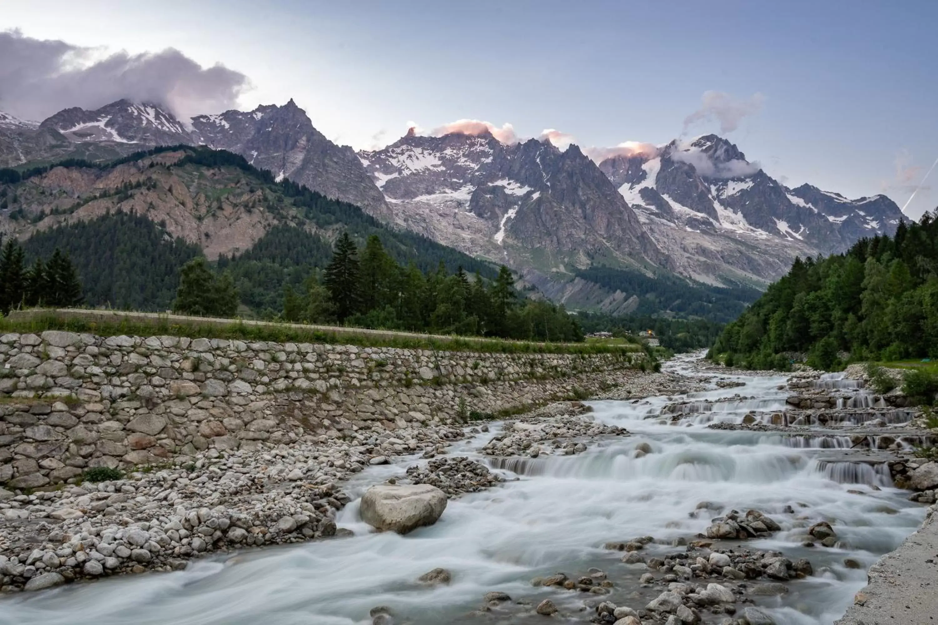 Natural landscape in TH Courmayeur