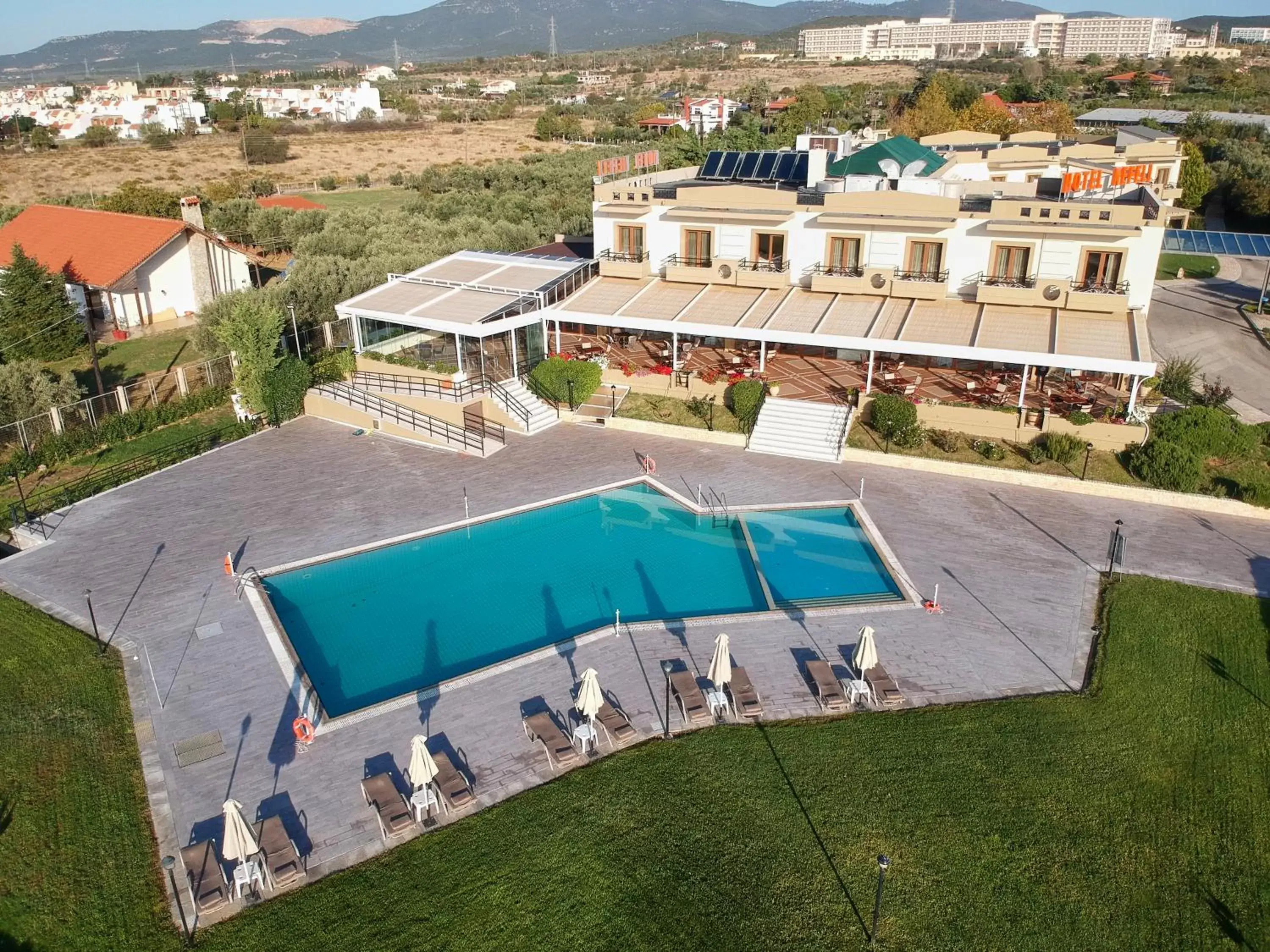 Swimming pool, Pool View in Nefeli Hotel