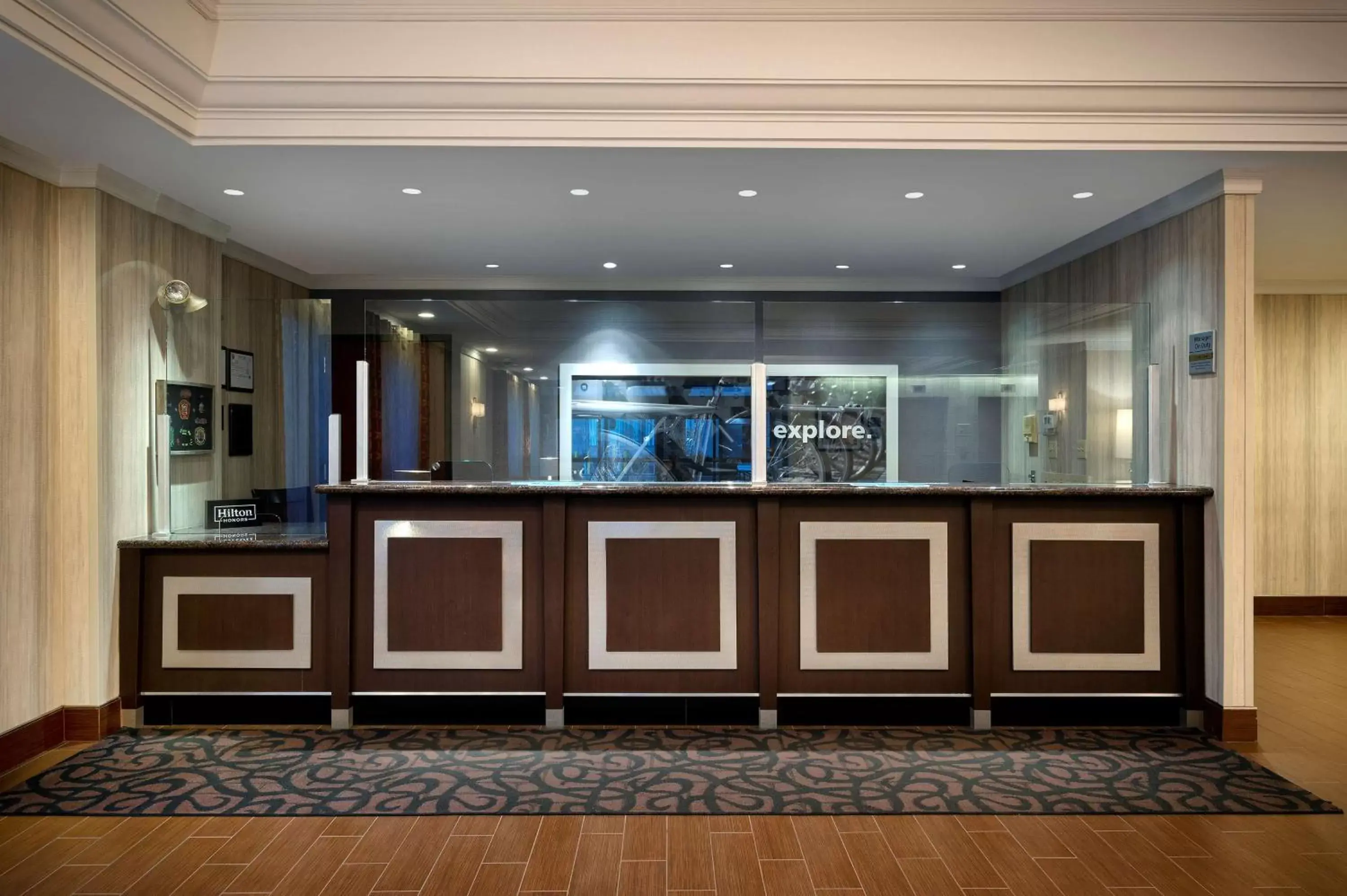 Lobby or reception, Lobby/Reception in Hampton Inn by Hilton Boston/Cambridge