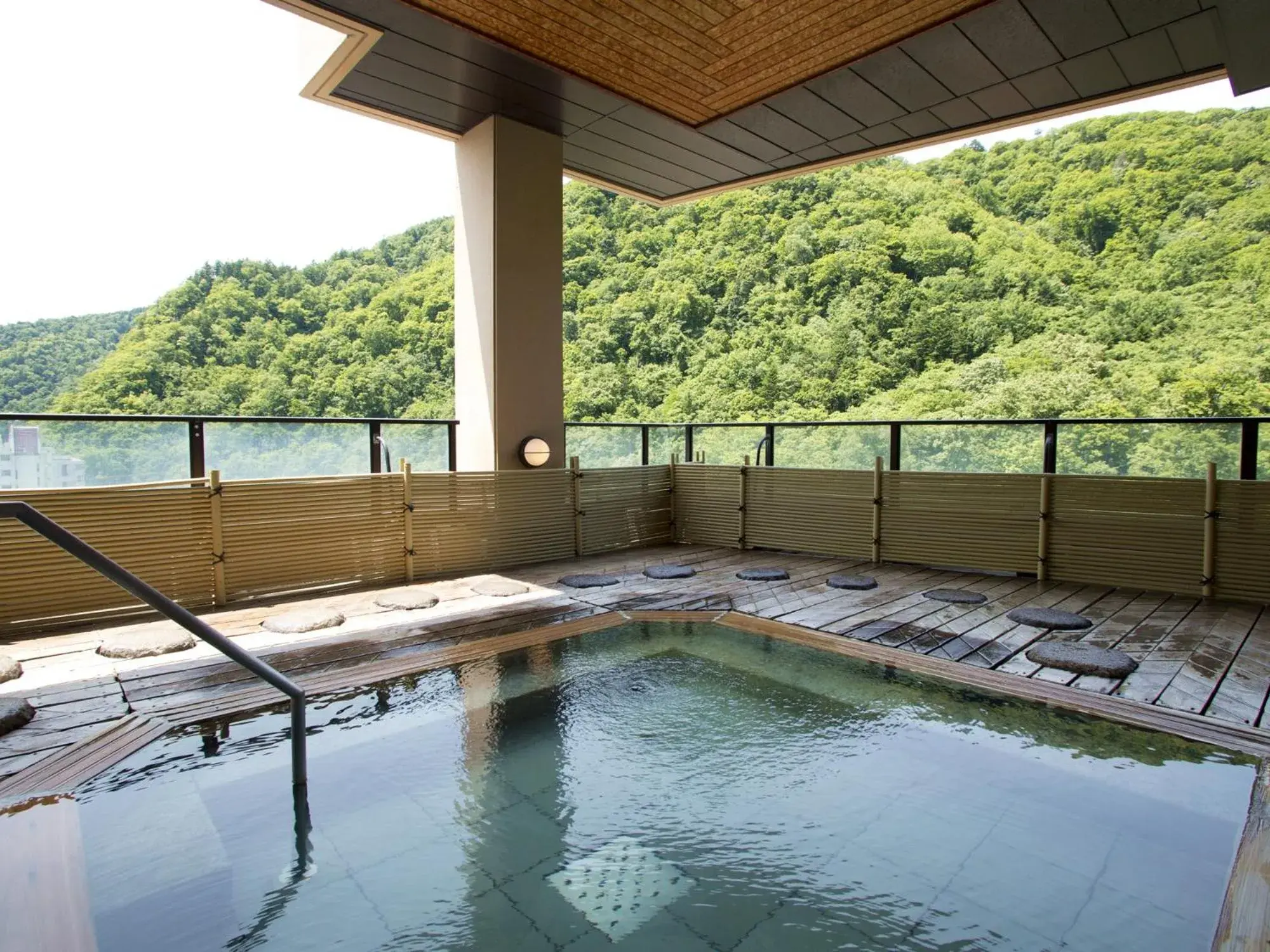 Hot Spring Bath, Swimming Pool in Hana Momiji