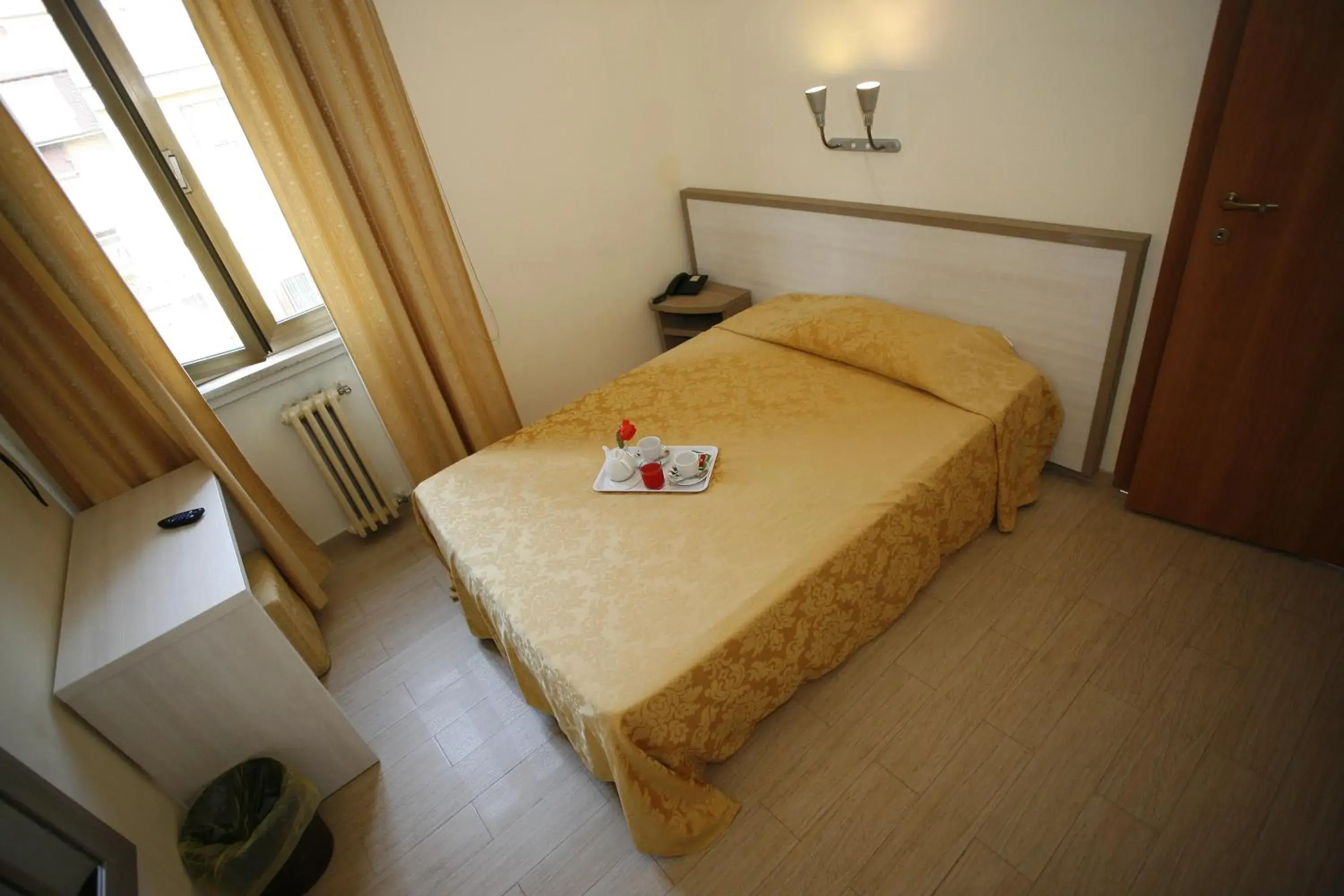 Bedroom, Bed in Hotel Adler