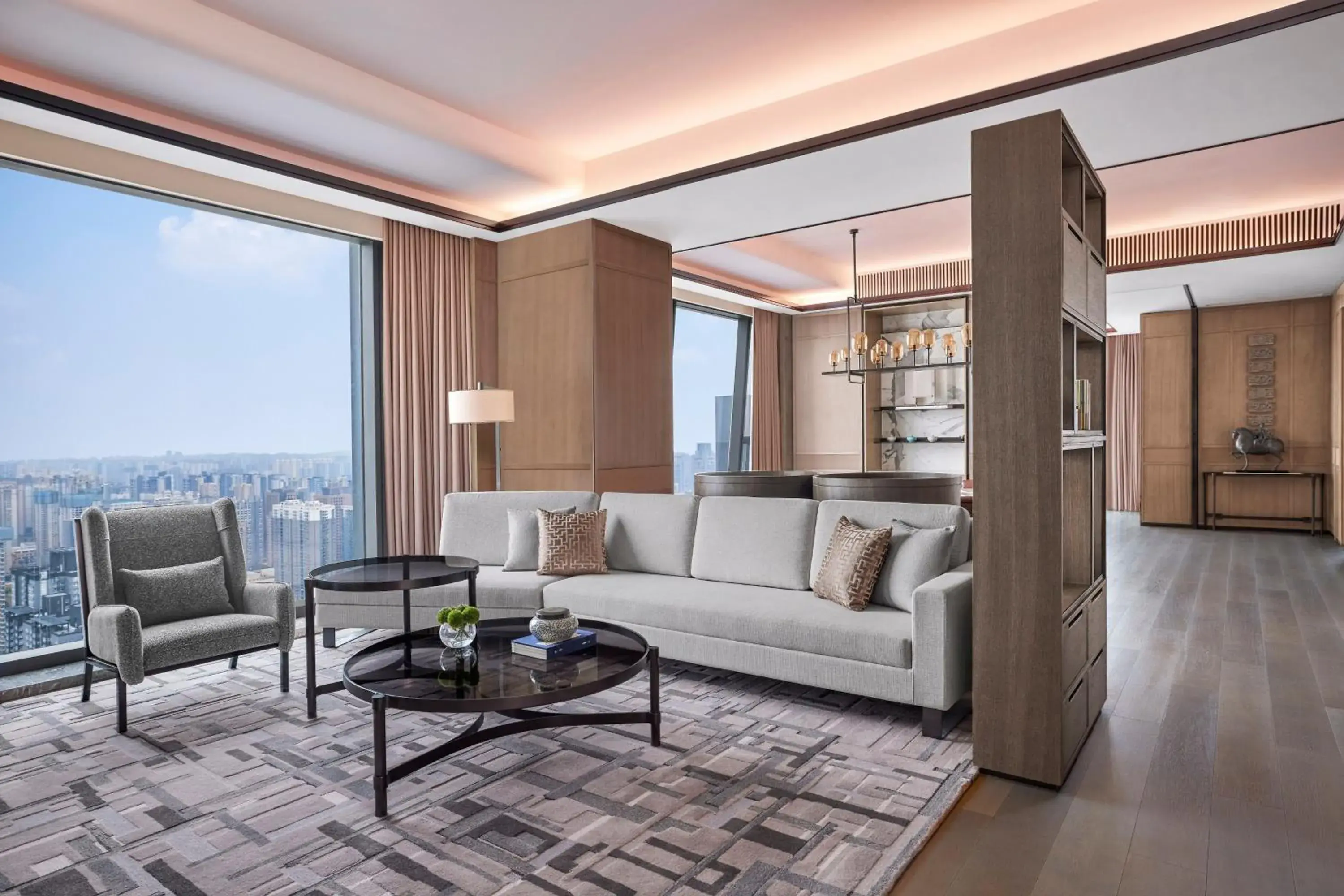 Photo of the whole room, Seating Area in JW Marriott Hotel Xi'an