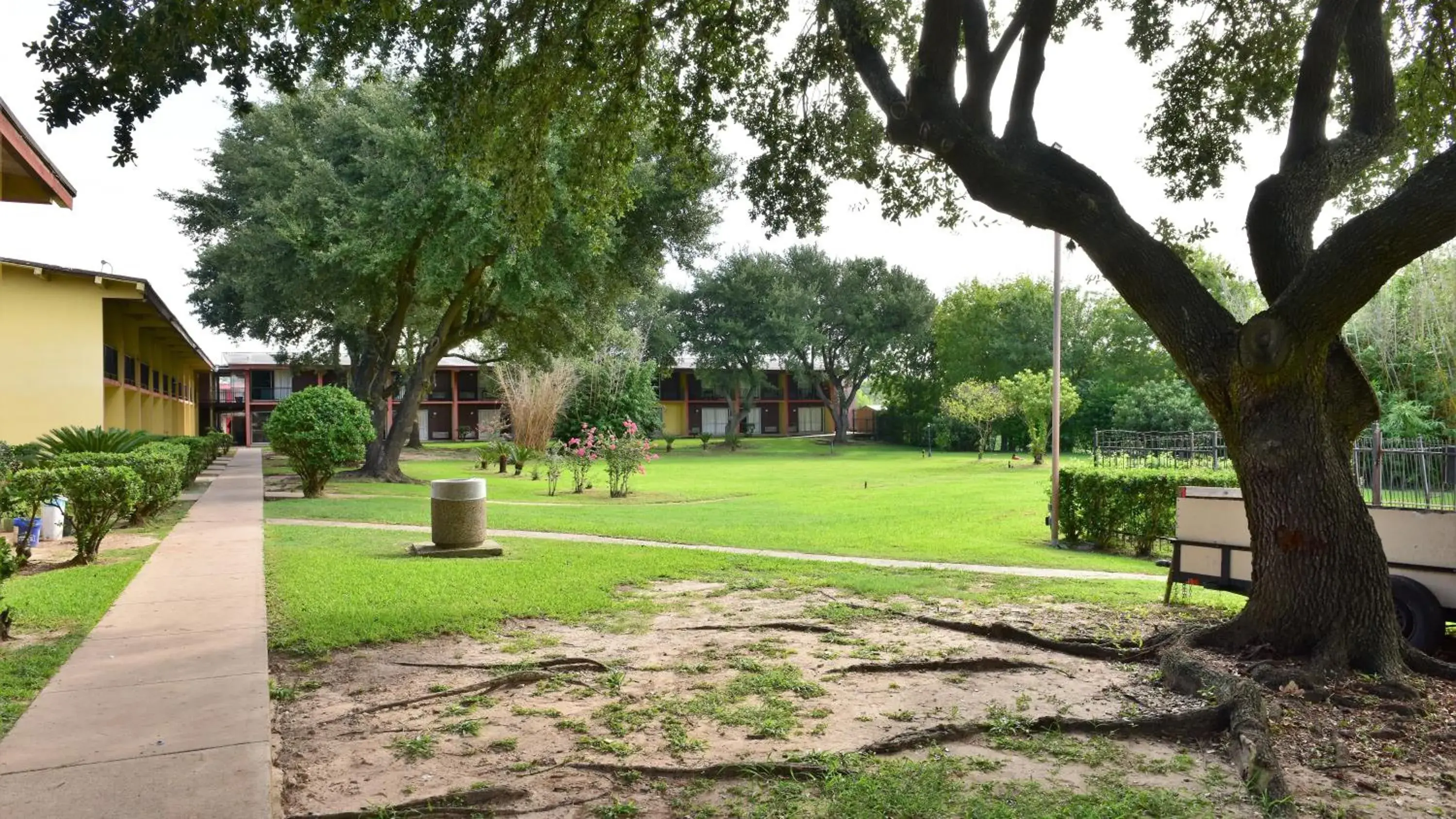 Garden in Red Carpet Inn