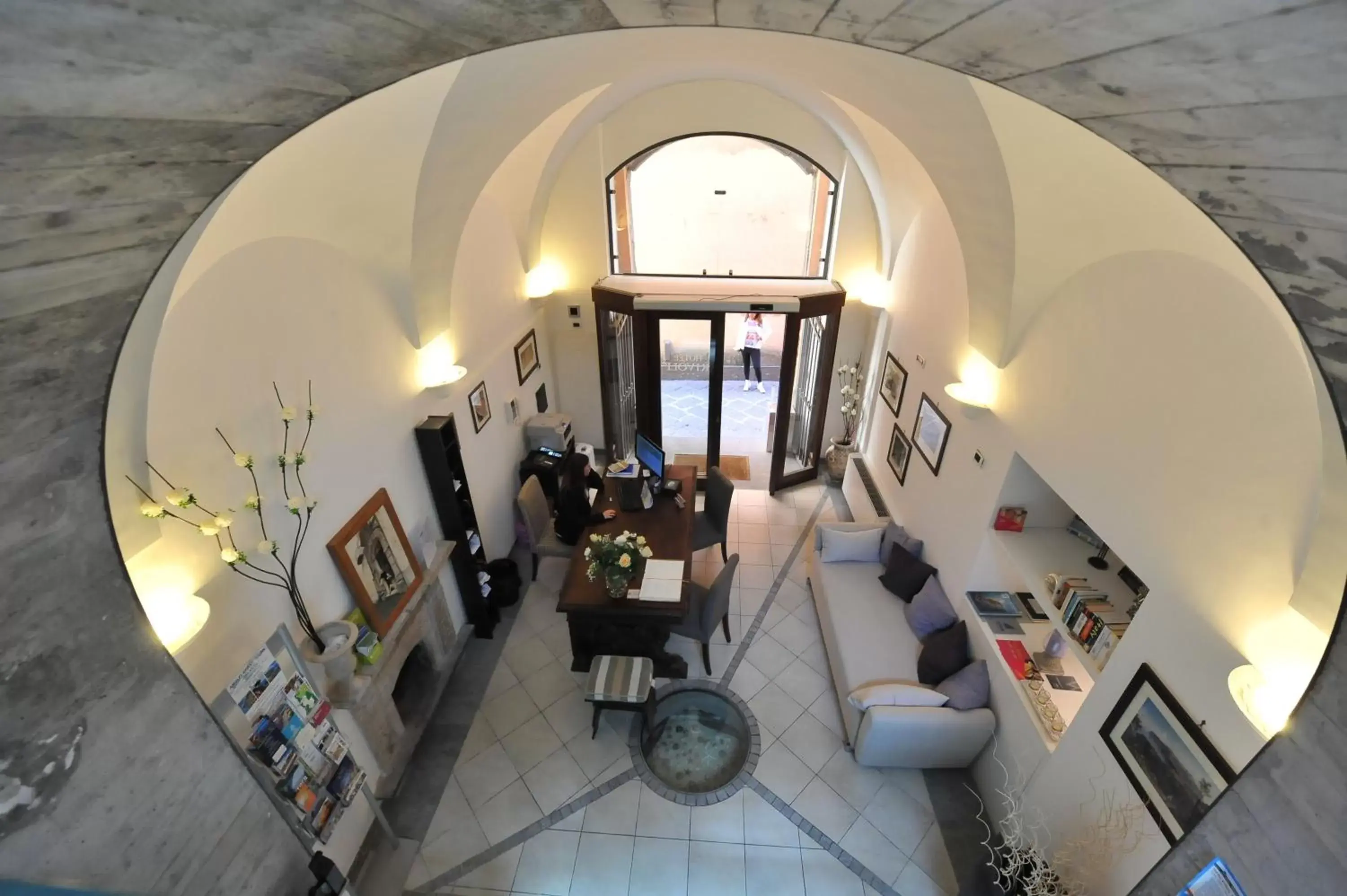 Lobby or reception, Restaurant/Places to Eat in Hotel Rivoli Sorrento