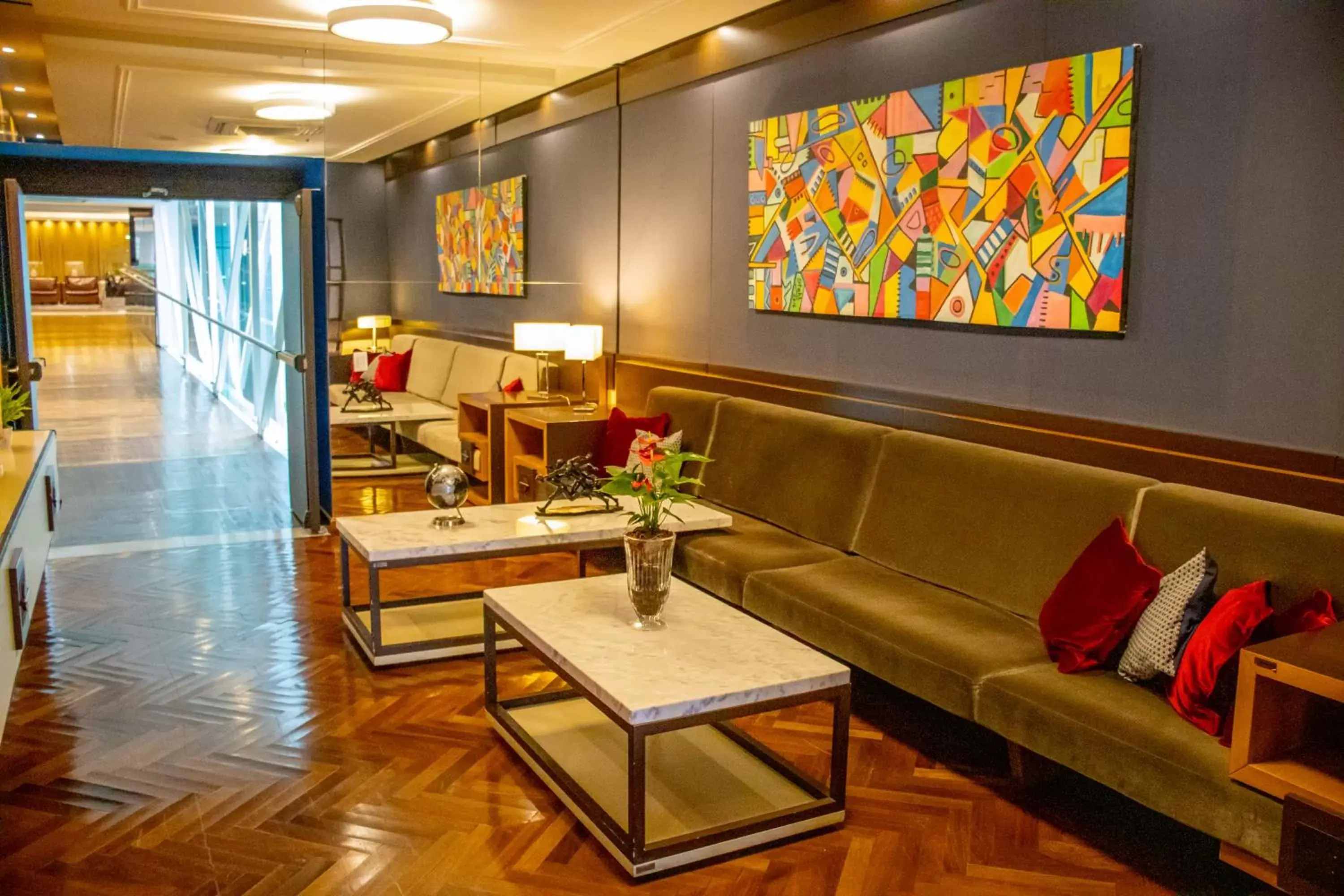 Lobby or reception, Seating Area in Hotel Laghetto Moinhos