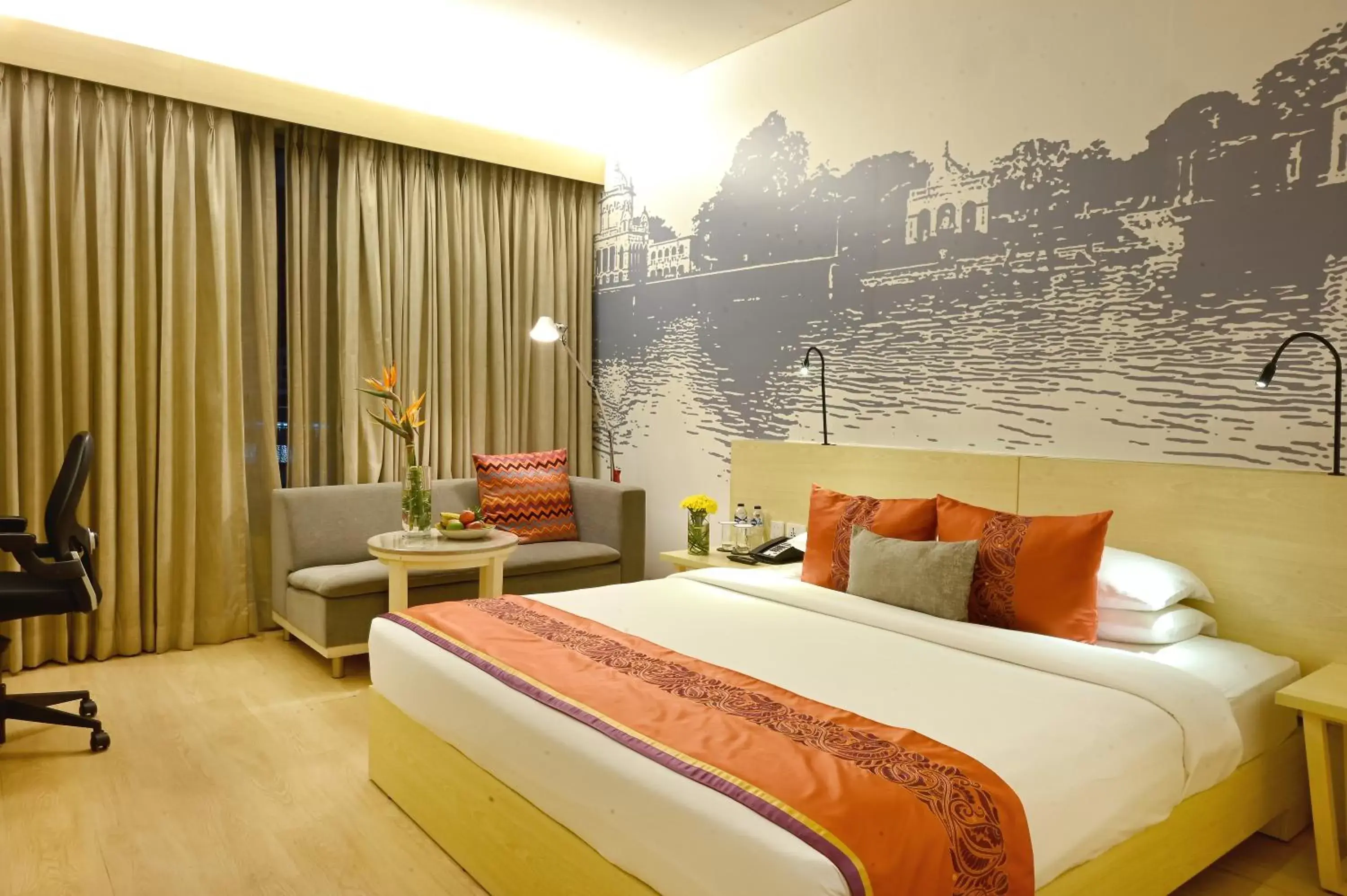 Bedroom, Bed in Vivanta Kolkata EM Bypass