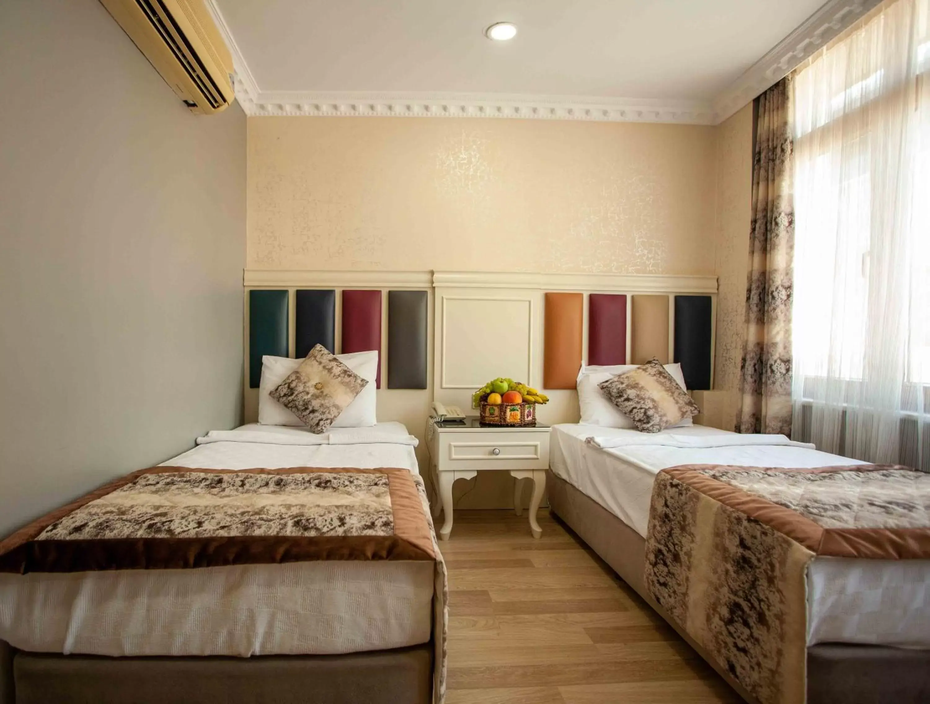 Bed in Best Nobel Hotel