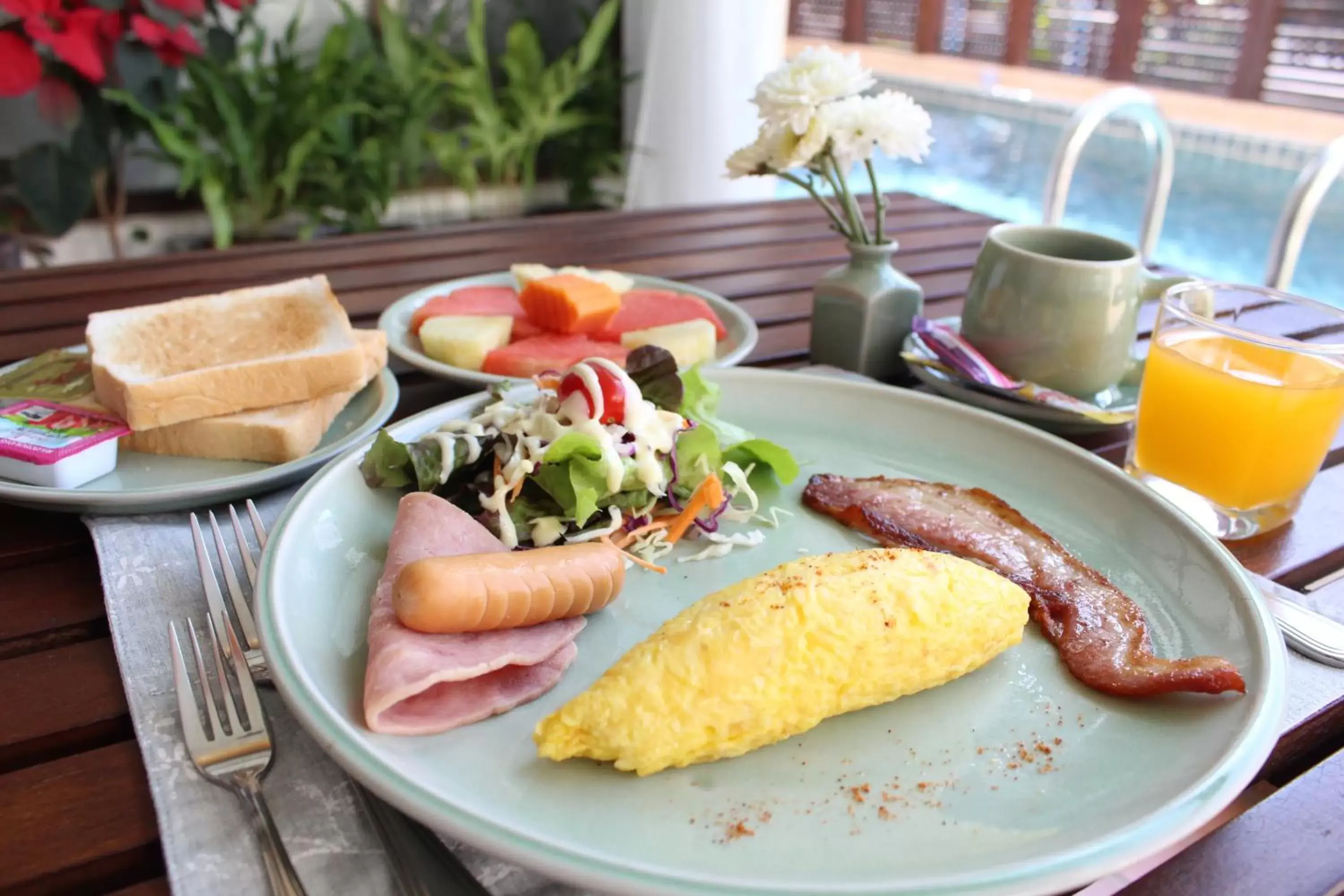 Breakfast in Kampaeng Ngam Hotel - SHA Extra Plus