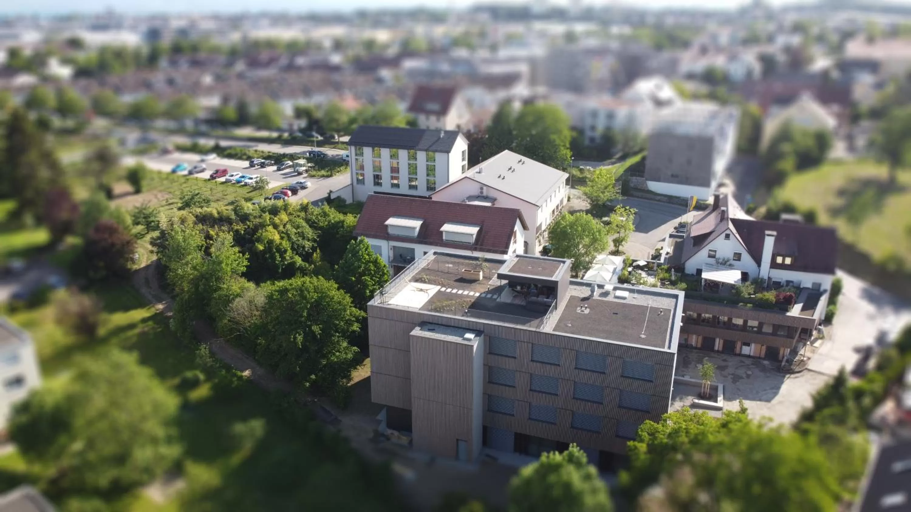 Bird's eye view in Hotel Knoblauch