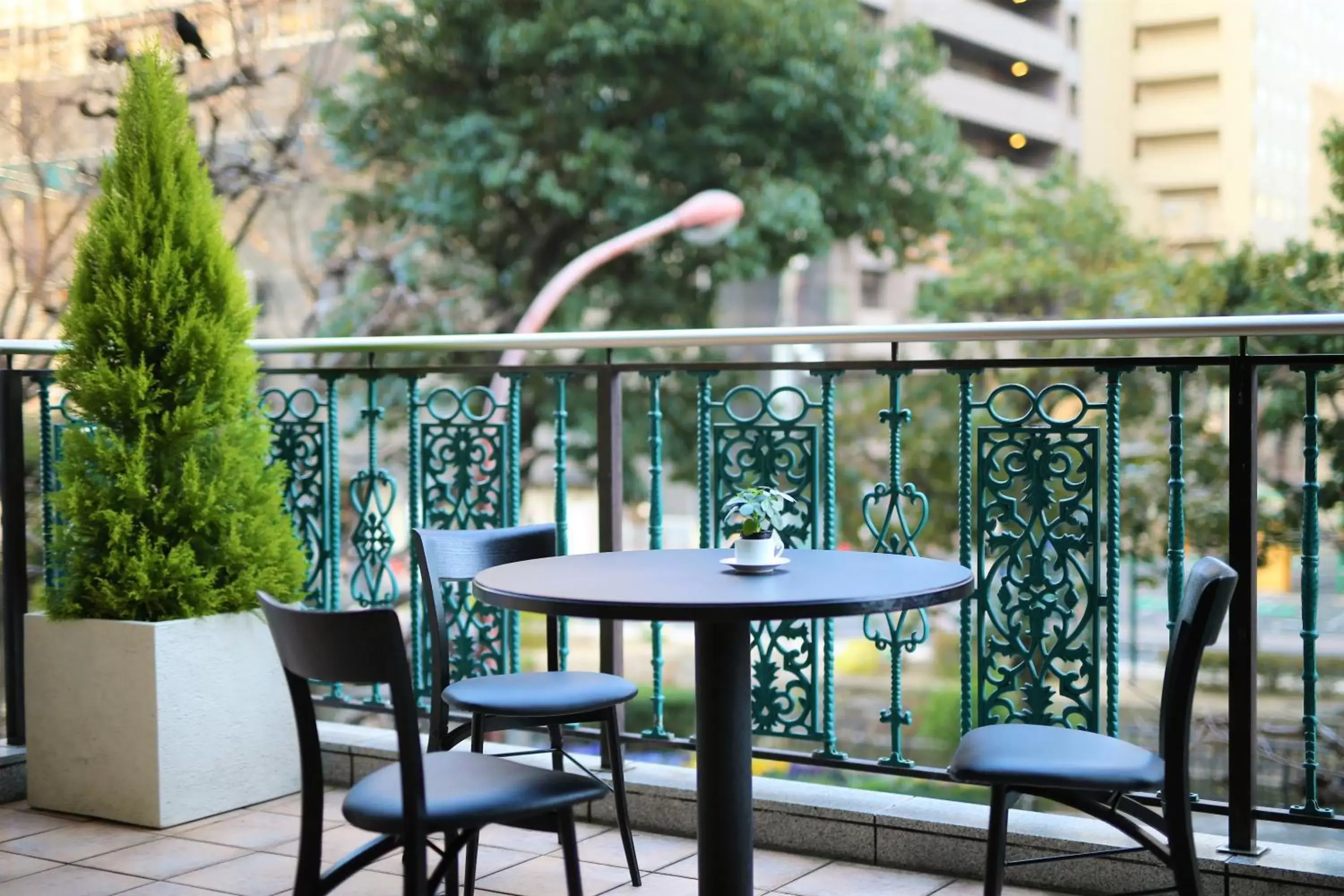 Balcony/Terrace in Okayama Koraku Hotel