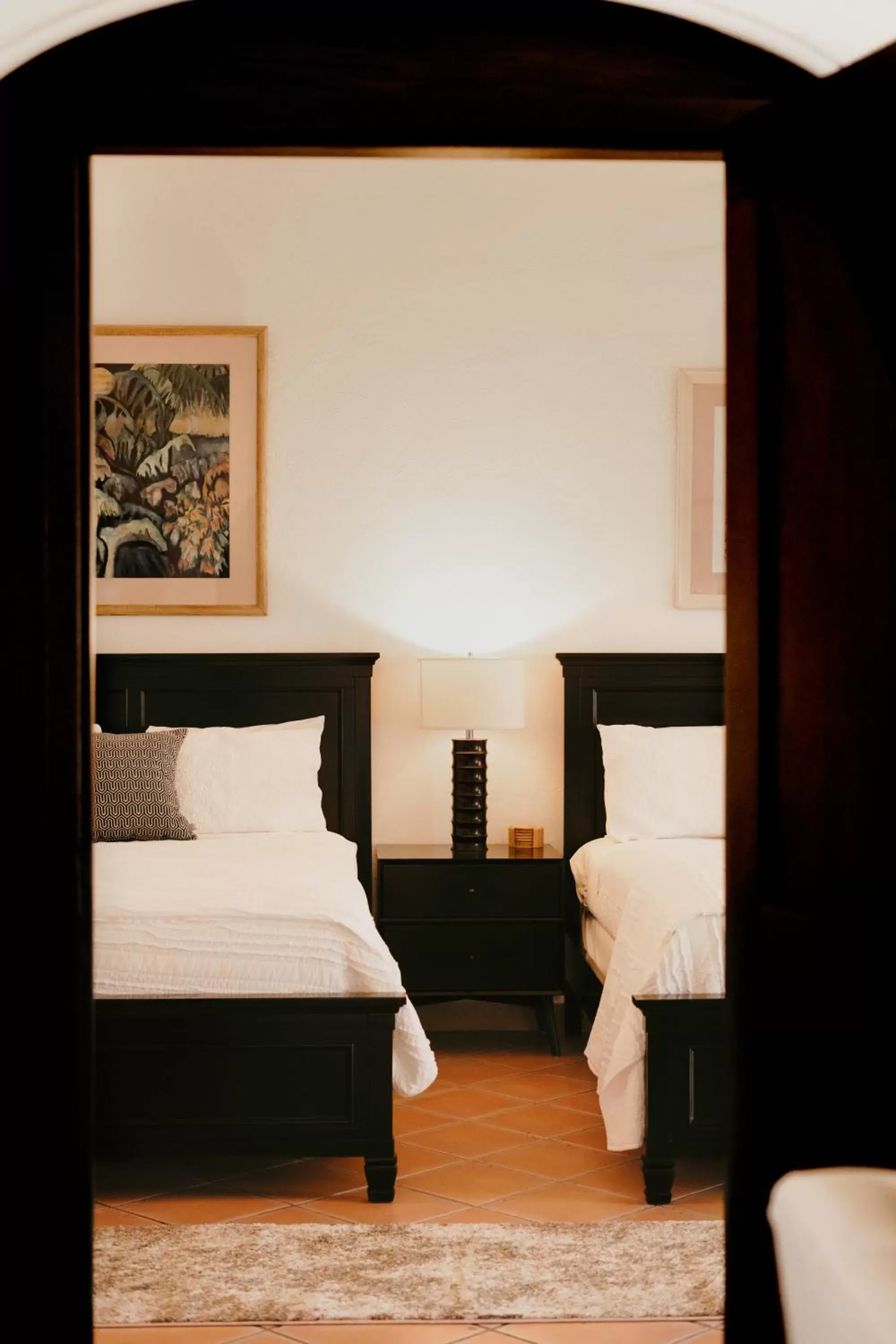 Bed in La Marina Inn