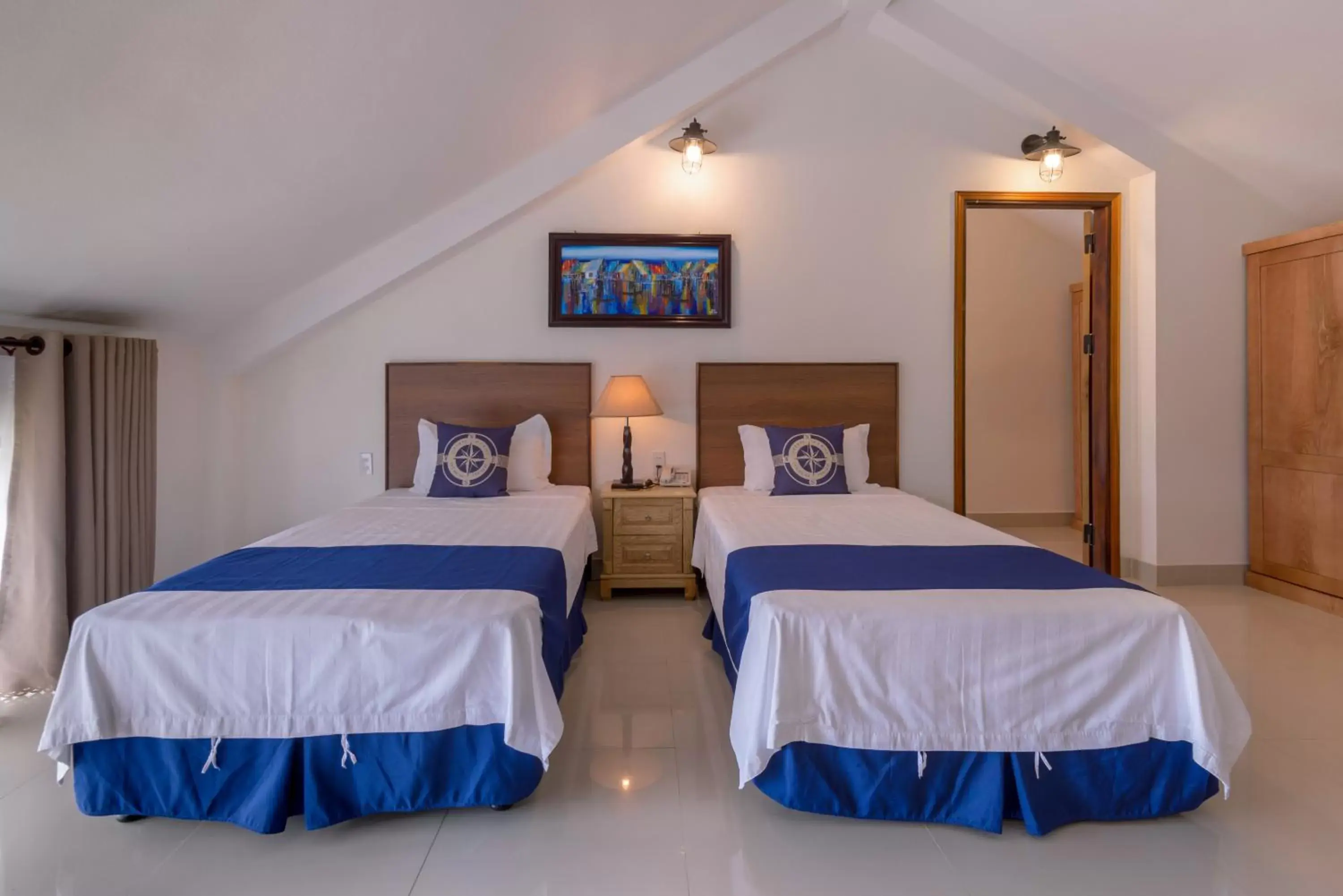 Bed in Santa Sea Villa