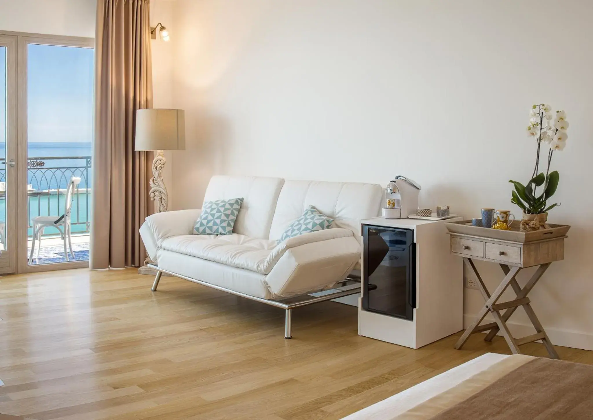 Living room, Seating Area in domus maris relais boutique hotel