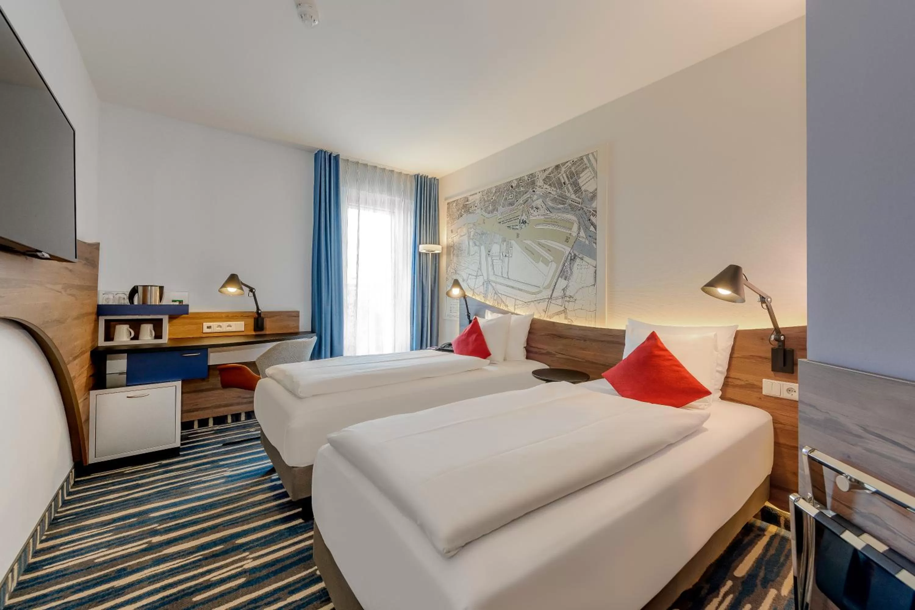 Twin Room in Mercure Hotel Hamburg Mitte