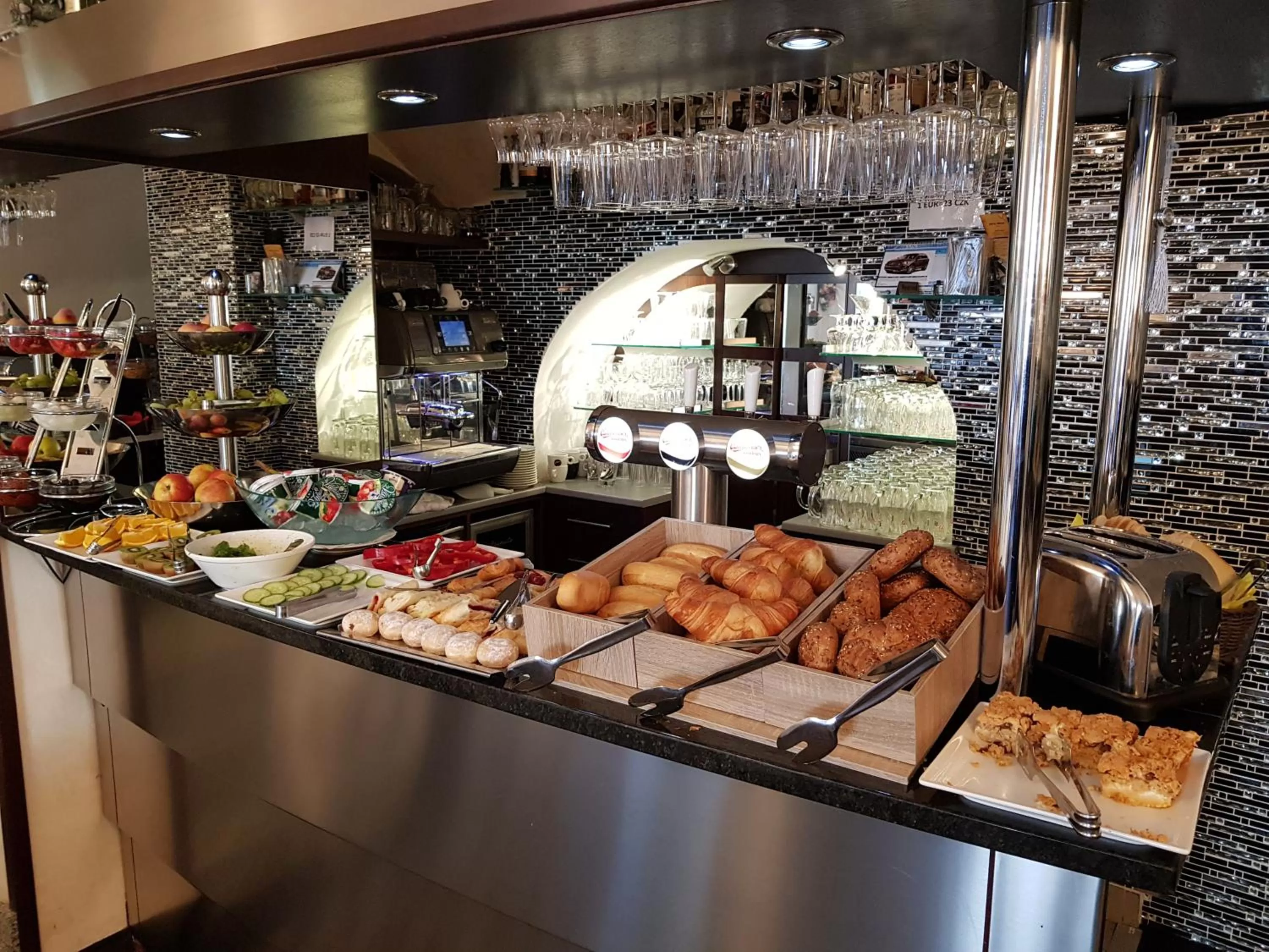 Buffet breakfast in Hotel Grand