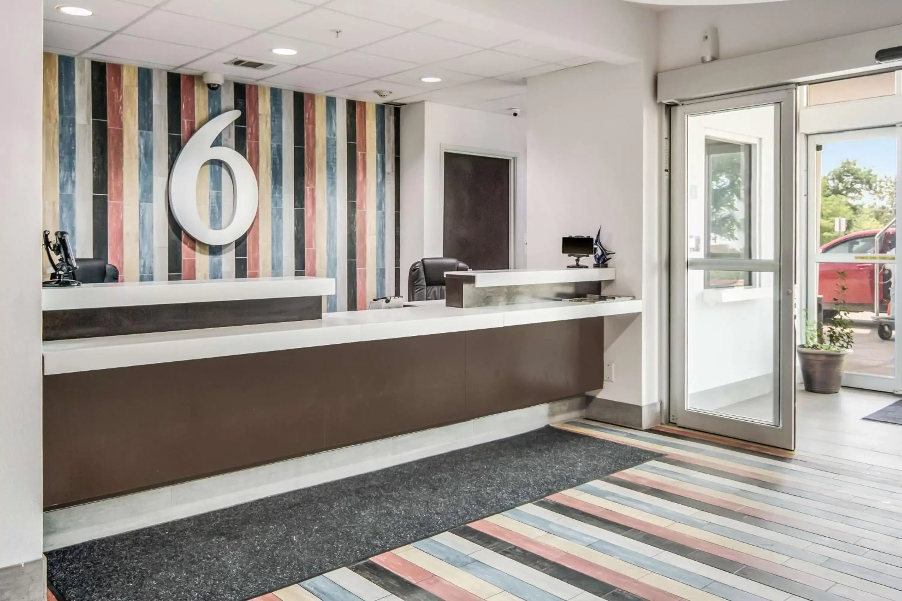 Lobby or reception, Lobby/Reception in Motel 6-Cleburne, TX