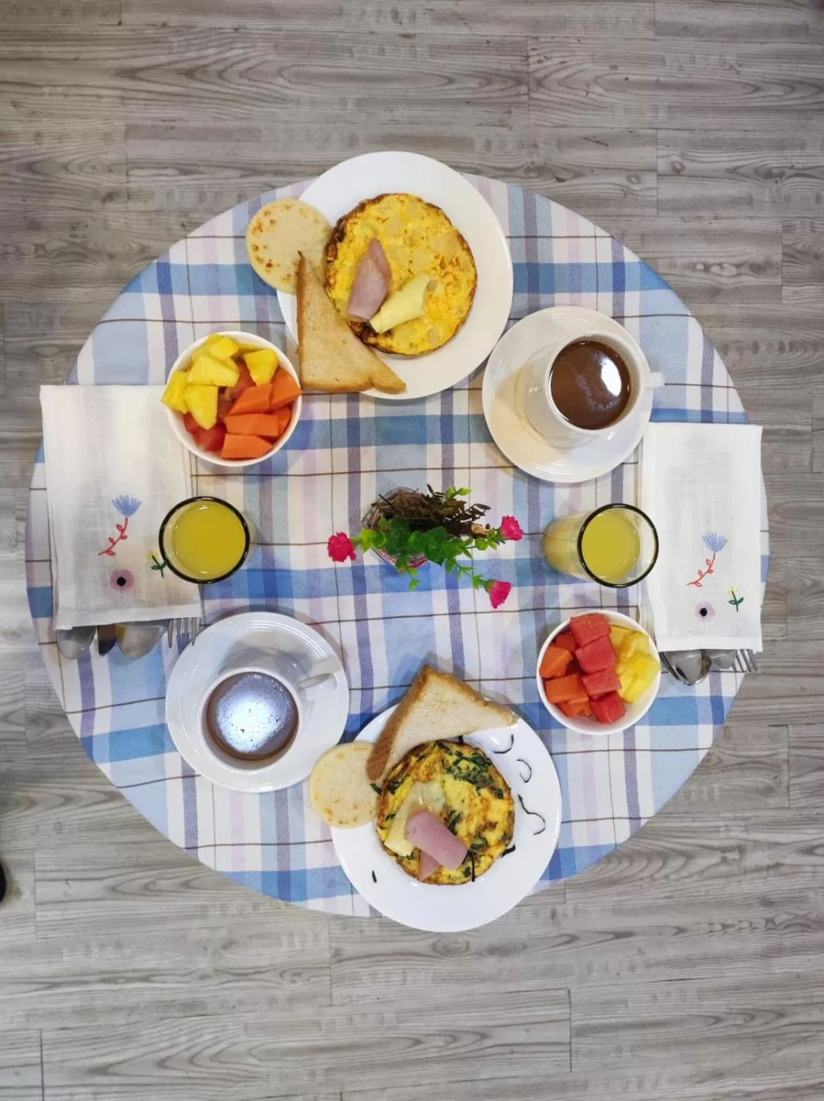 Breakfast in Hotel Boutique Quinta Camacho