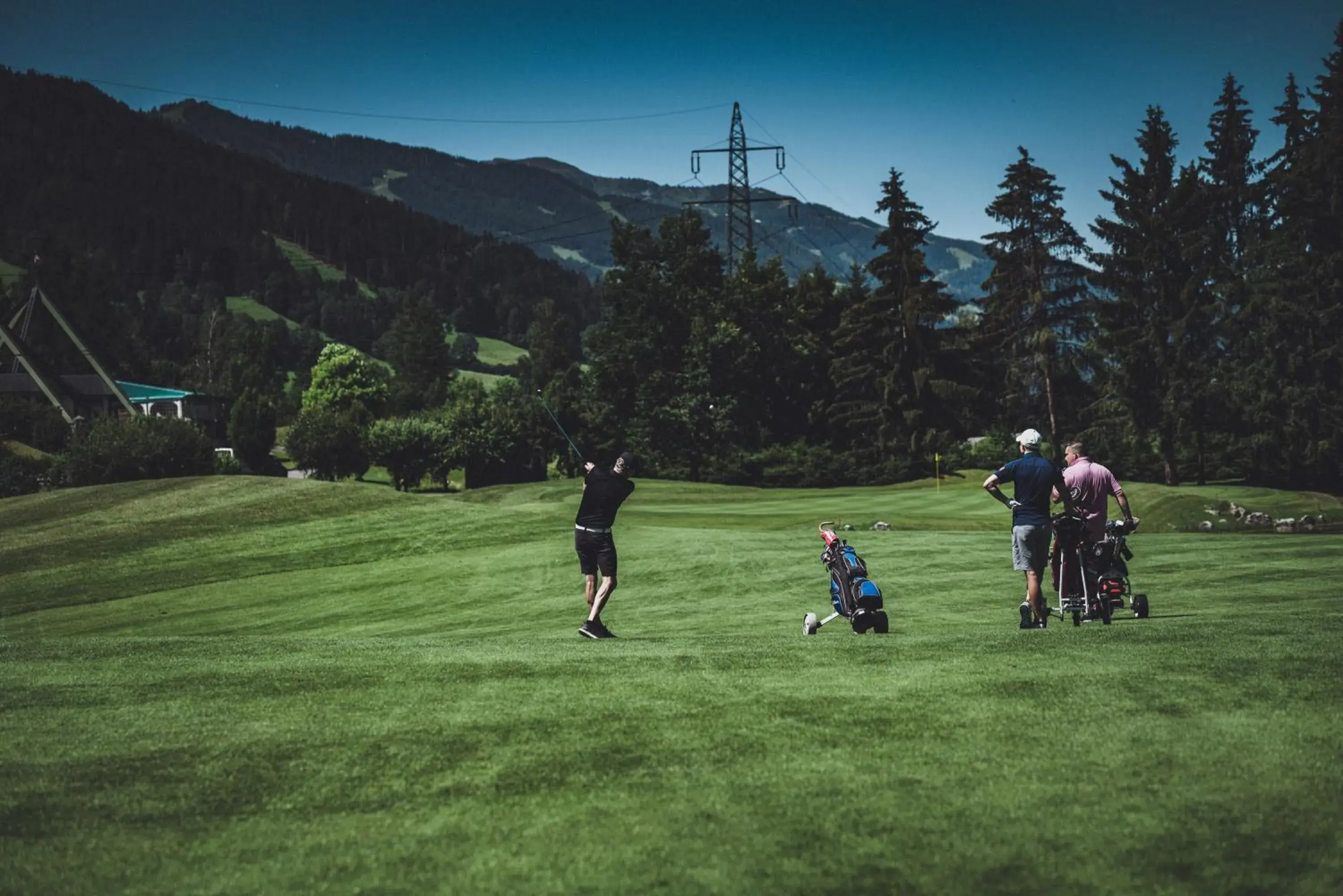 Golfcourse in Hotel Die Barbara