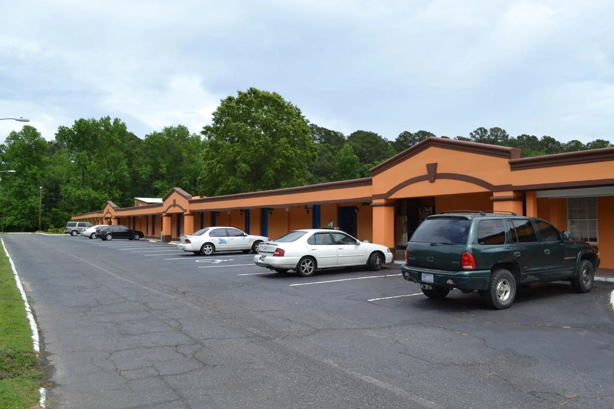 Property building in Americas Best Value Inn Smithfield