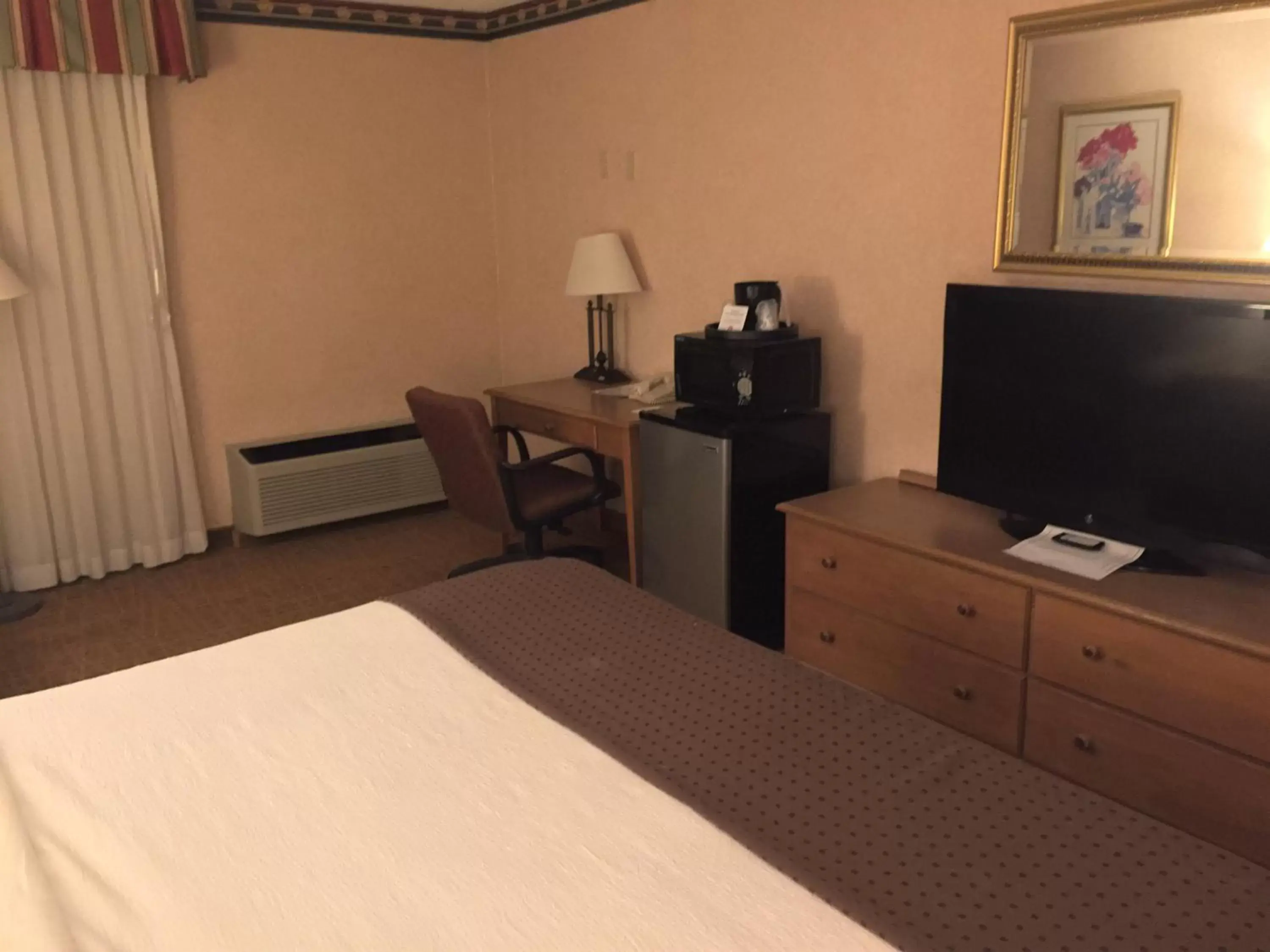 Seating area, TV/Entertainment Center in Americas Best Value Inn & Suites-Boise