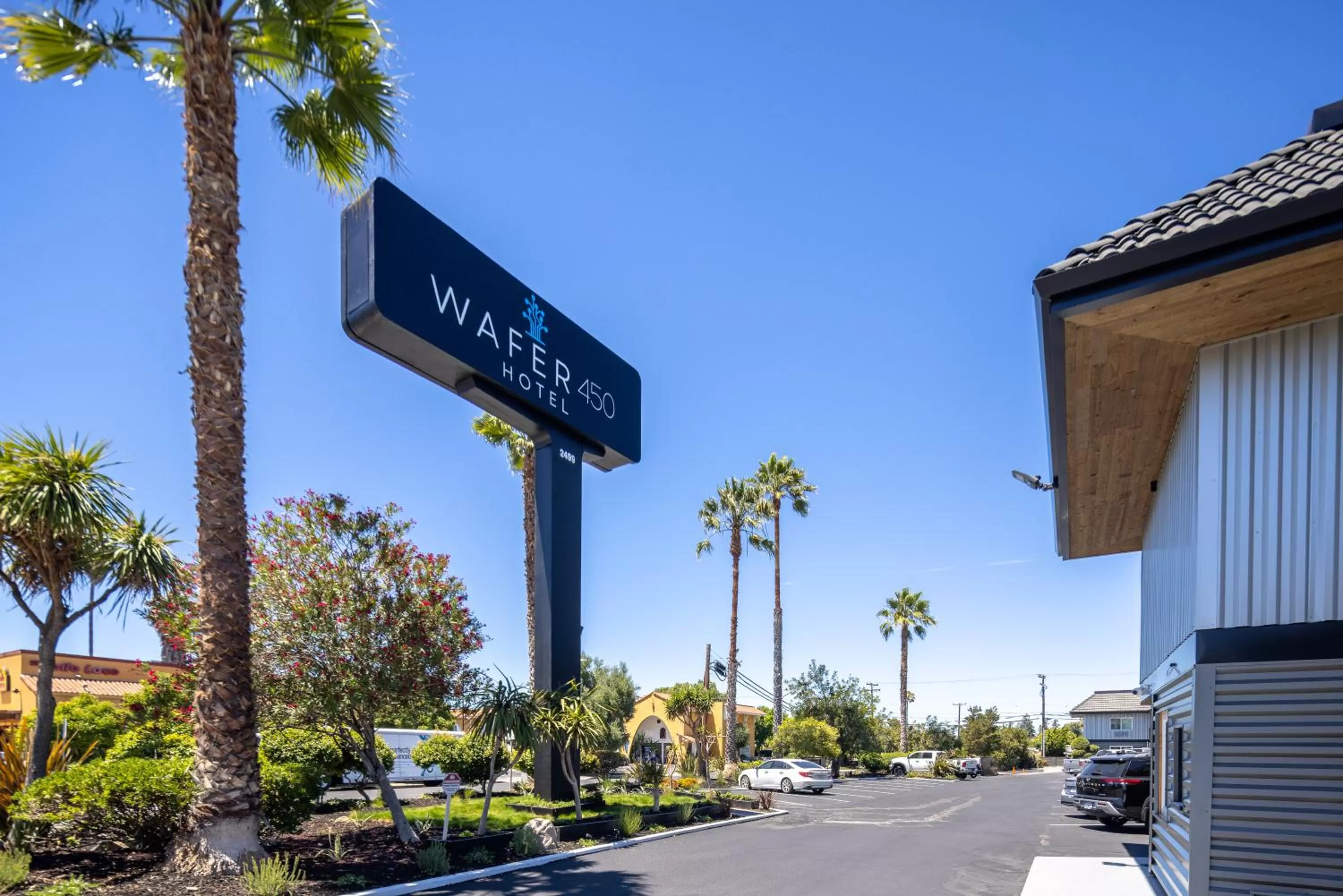 Property logo or sign in WAFER 450 Hotel