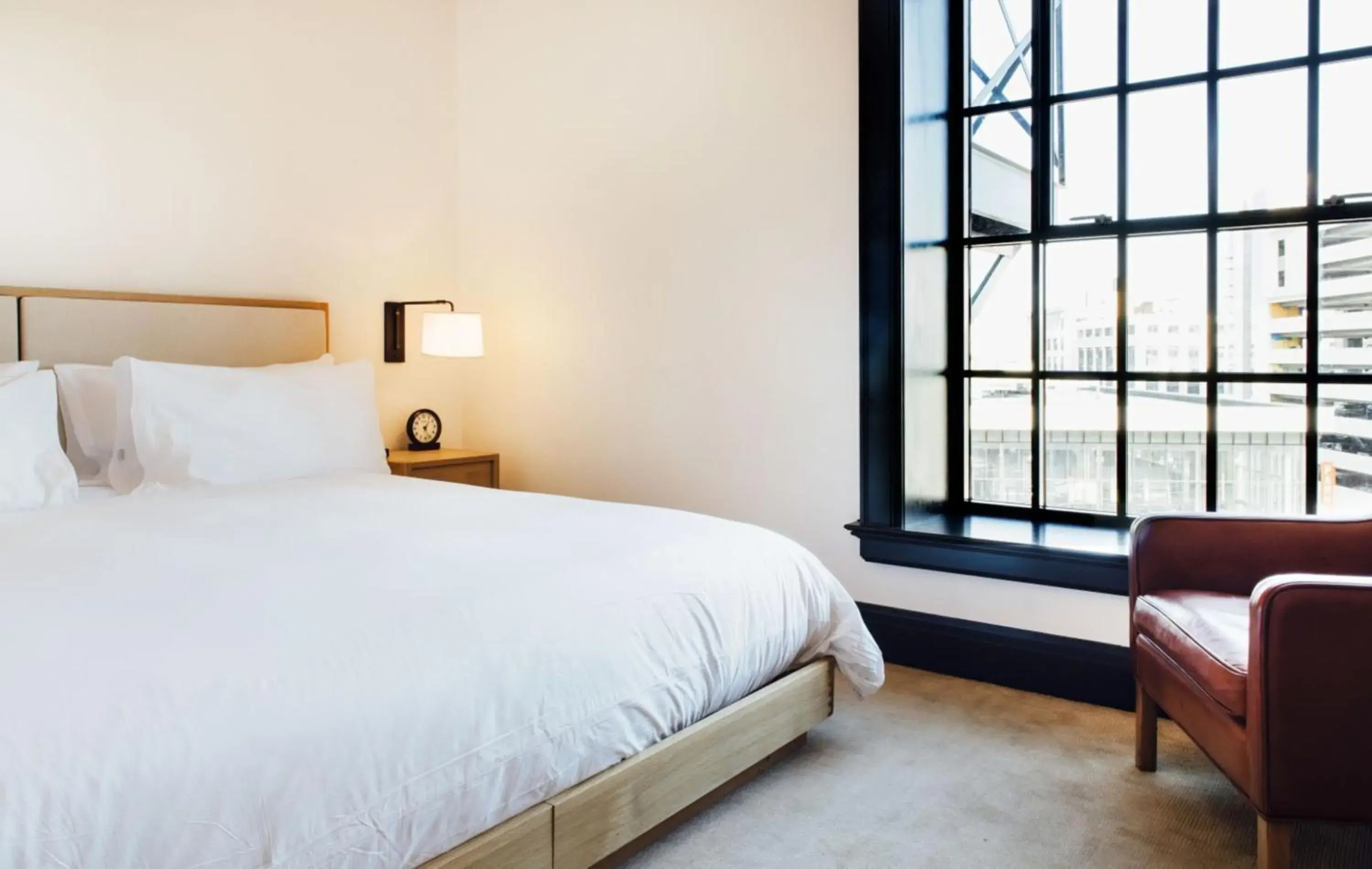 Bed in Shinola Hotel