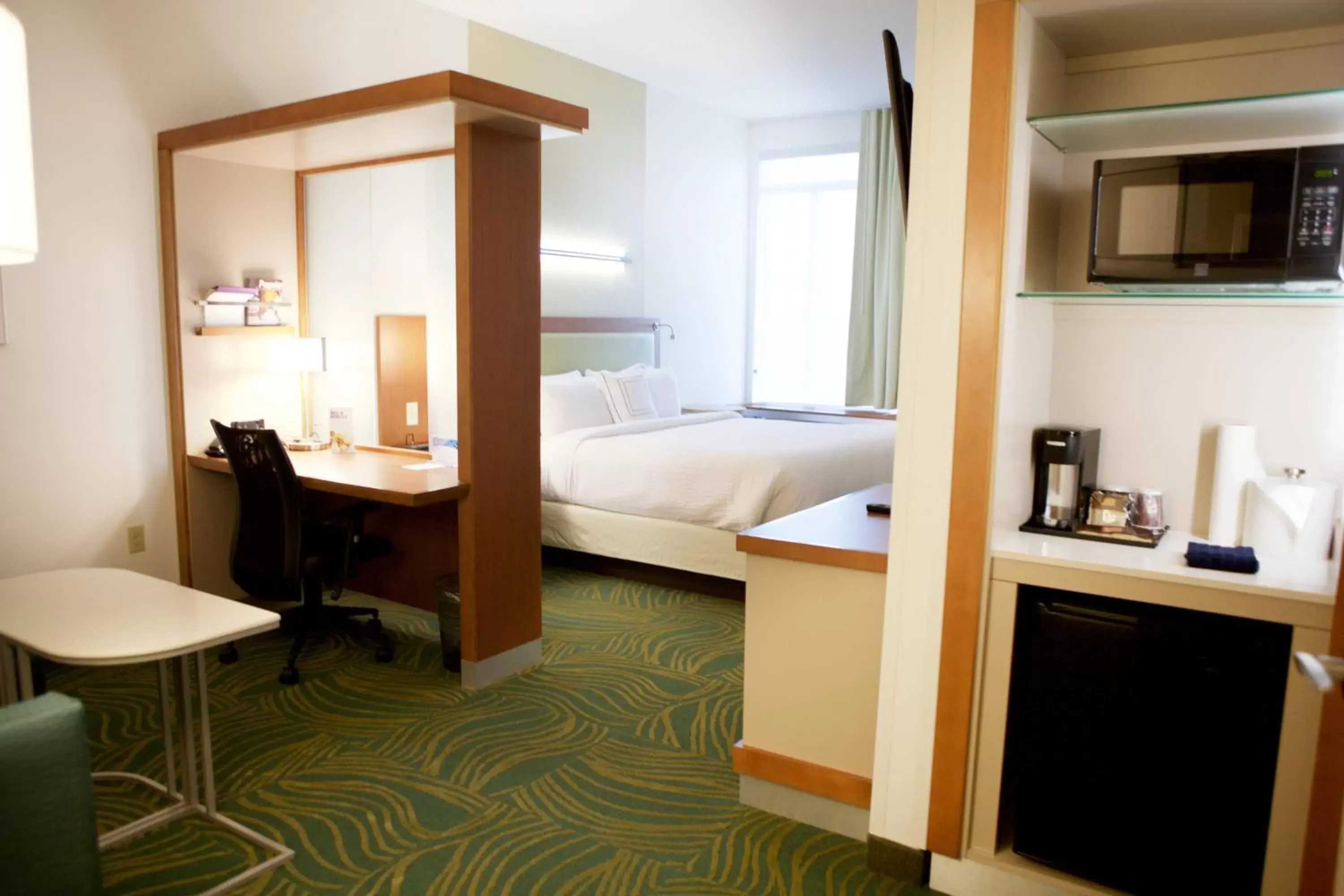 Bedroom, Bed in SpringHill Suites by Marriott Wichita Airport