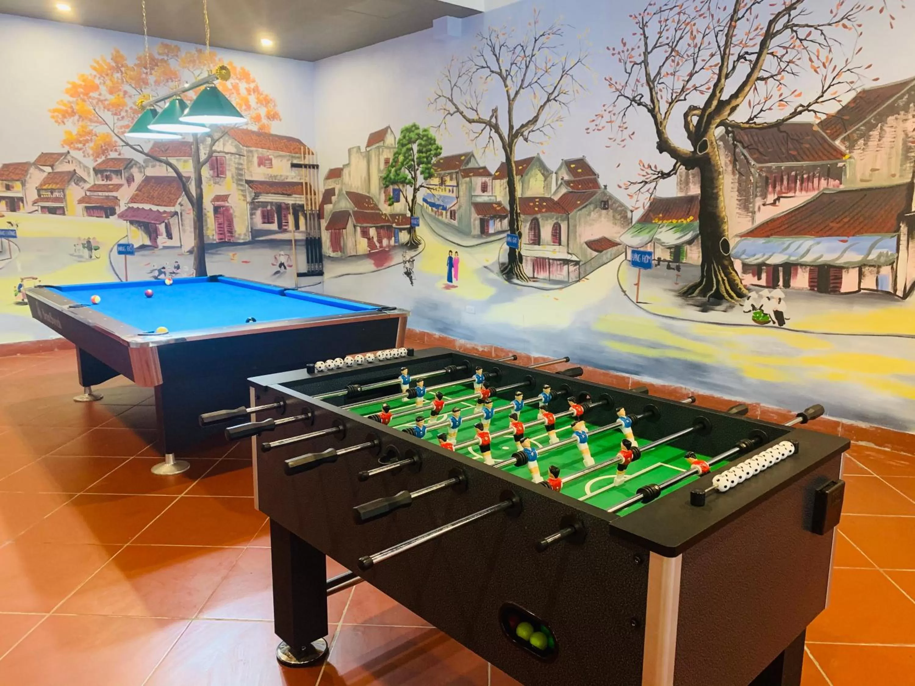 Property building, Billiards in Paragon Noi bai Hotel & Pool