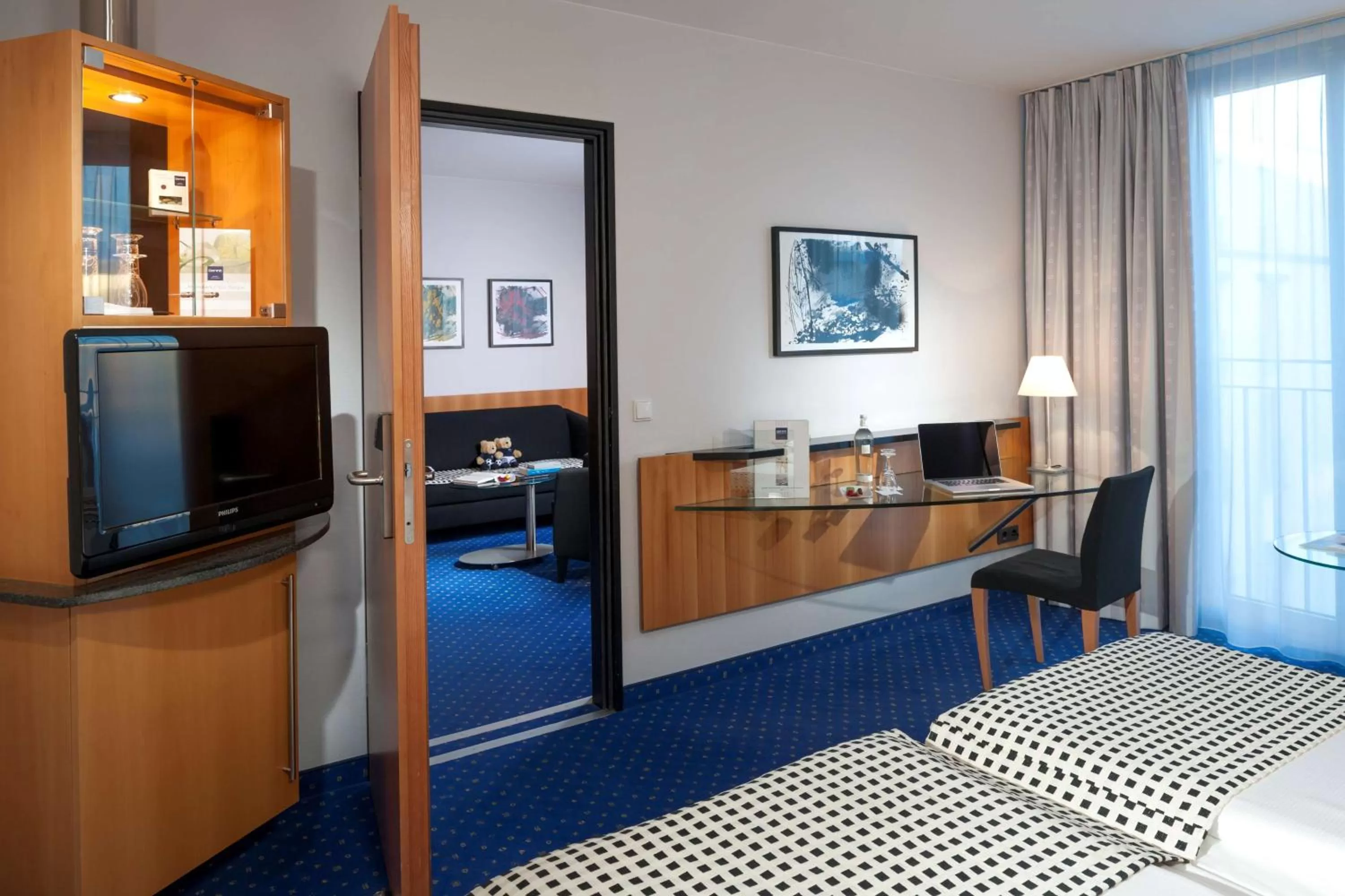 Photo of the whole room, Bed in Dorint Hotel Potsdam